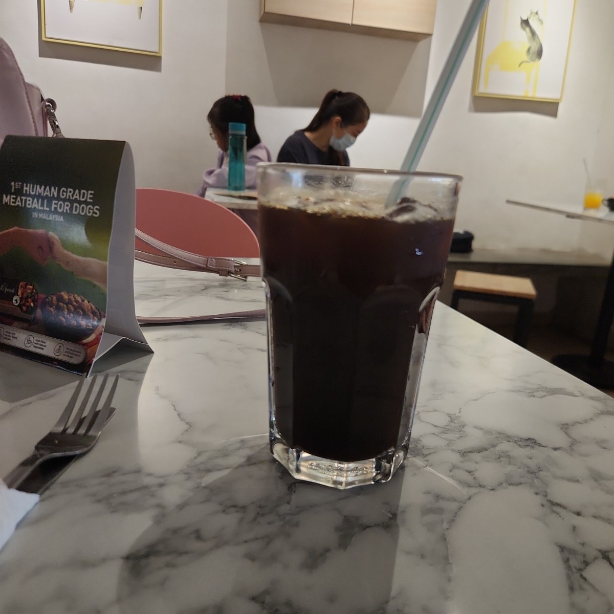 Meal image of Clawset Pet Cafe: ice americano shot by blacktaiko