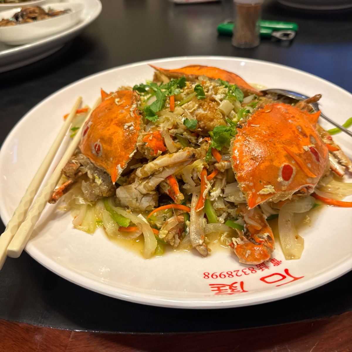 石庭客家小館 のレストランの写真：桂花蟹 by食、動、健康 