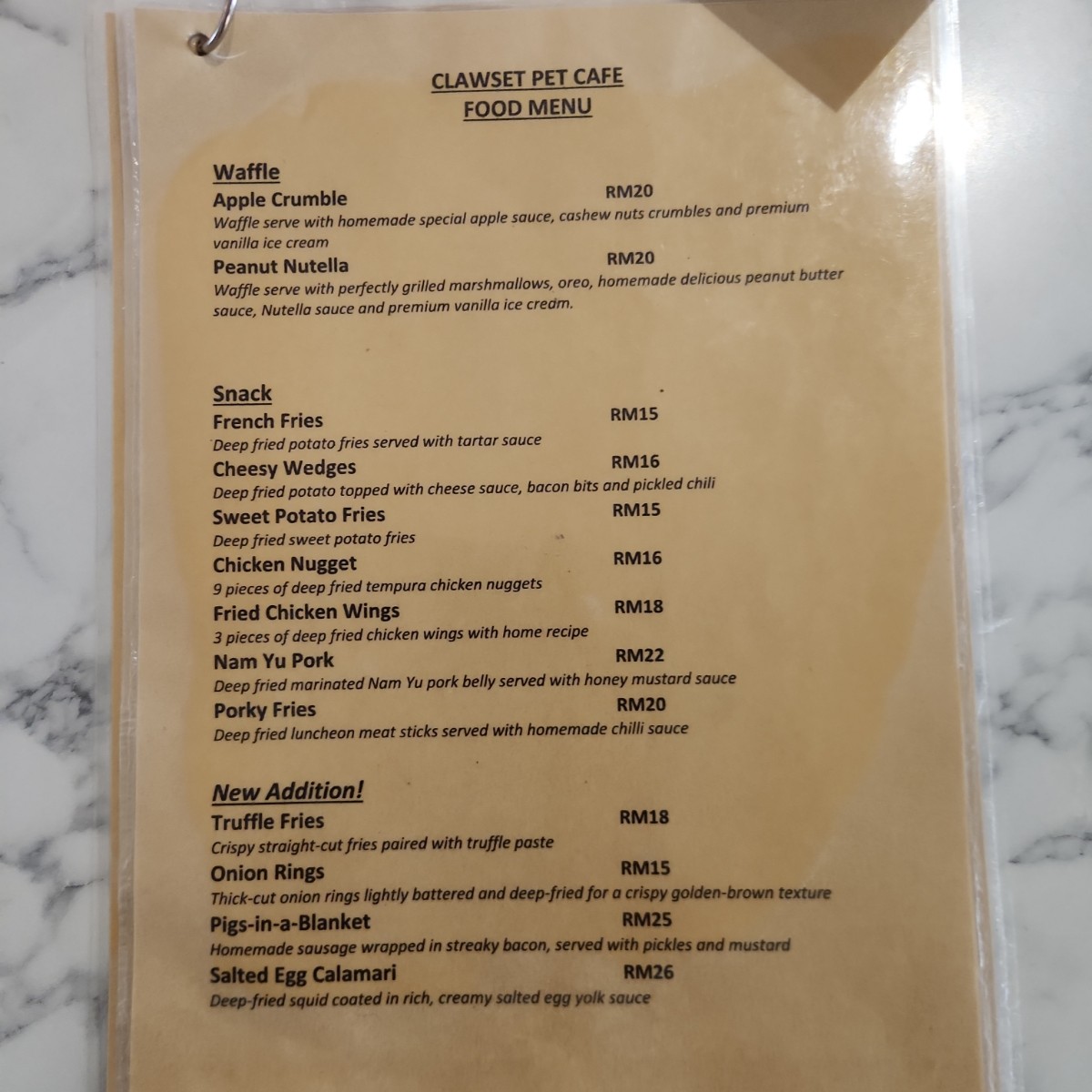 Menu image of Clawset Pet Cafe:  shot by blacktaiko