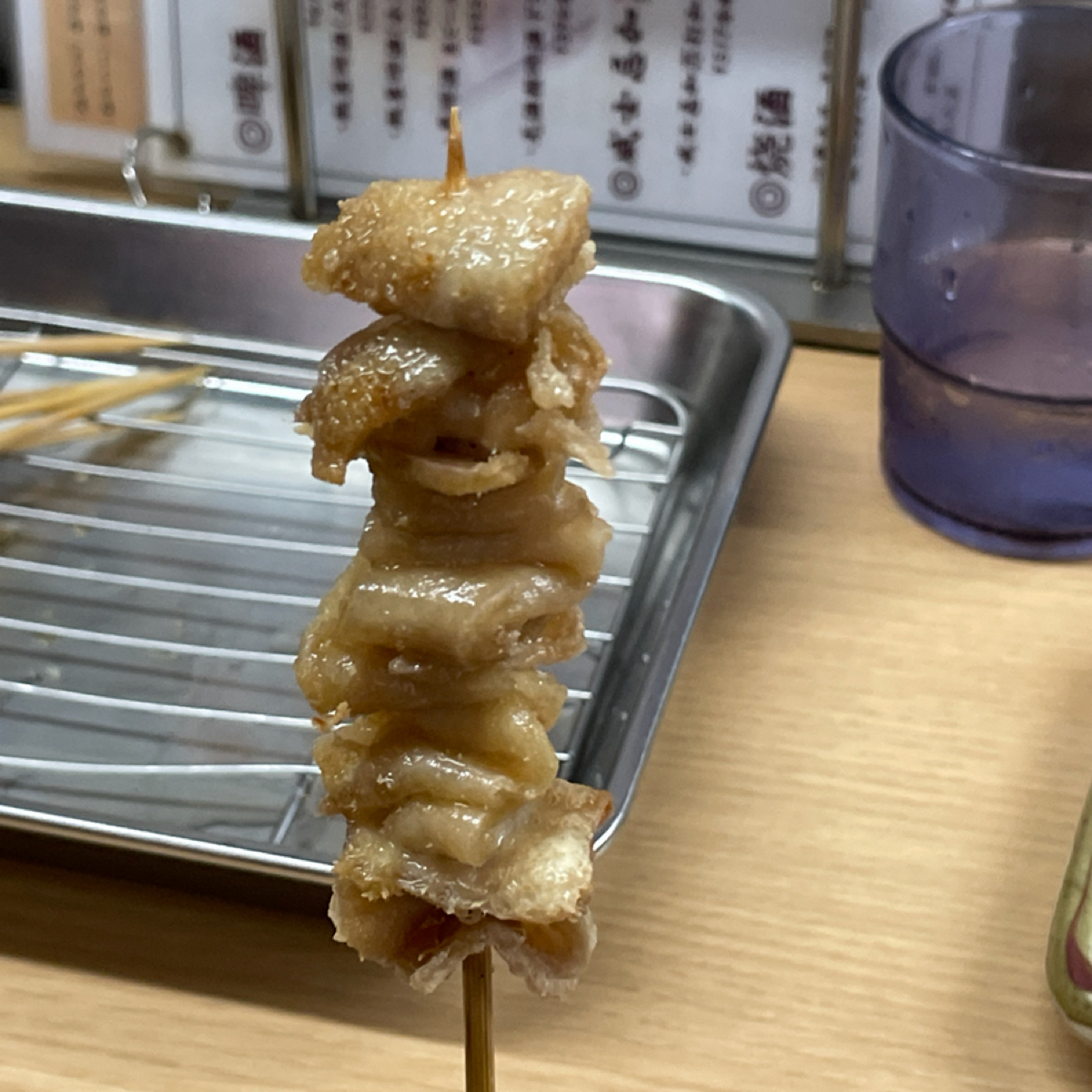 元祖串かつ だるま 新世界総本店 のレストランの写真：雞皮 byFreddy Liu 