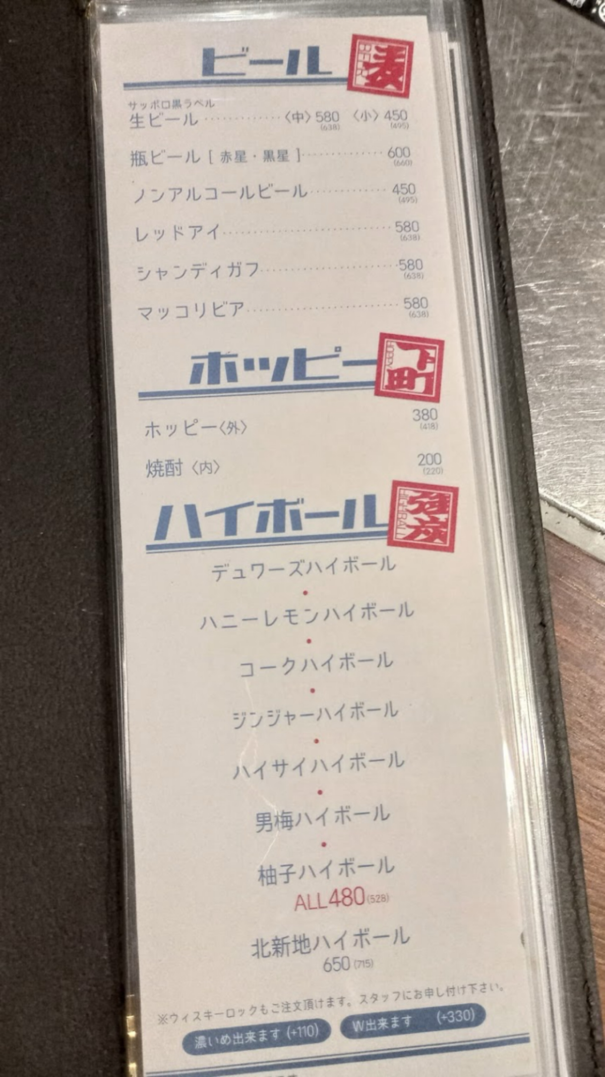 Menu image of 焼肉どんどん 北新地店:  shot by 大阪グルメ
