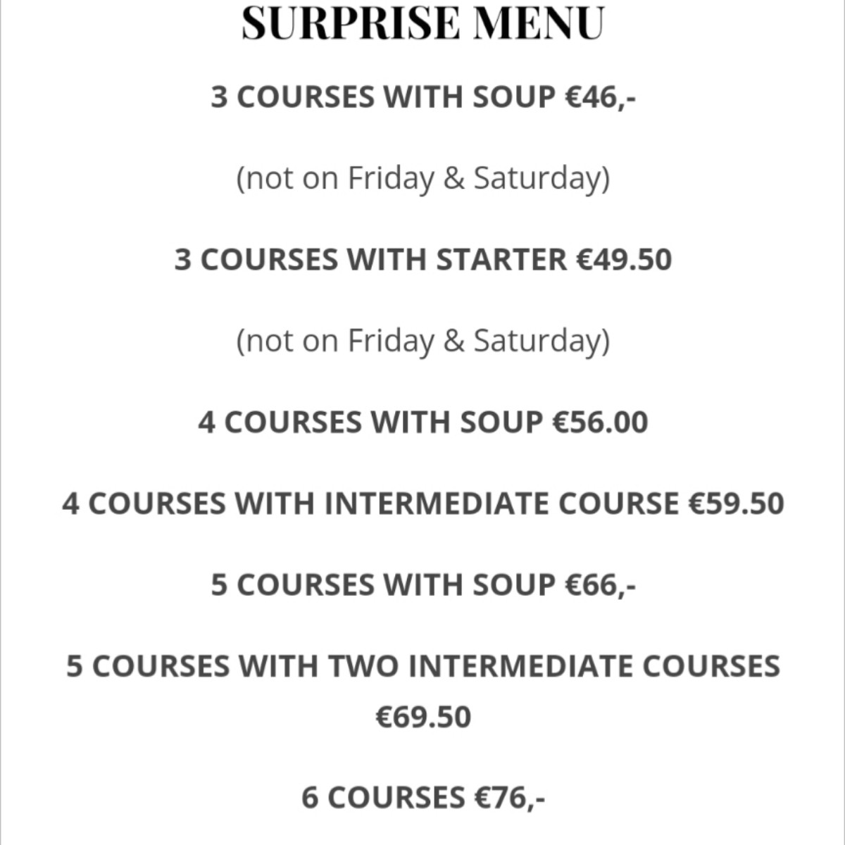 Menu image of Hofferkeukens Wine &amp; Dine:  shot by 09tj09