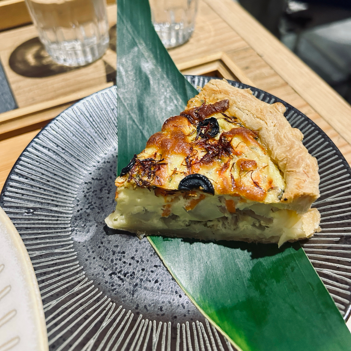 橋chiao のレストランの写真：加價把菇菇鹹派
升級成雞肉口味
一大塊真材實料
也是完全沒有讓人失望 byShiny 