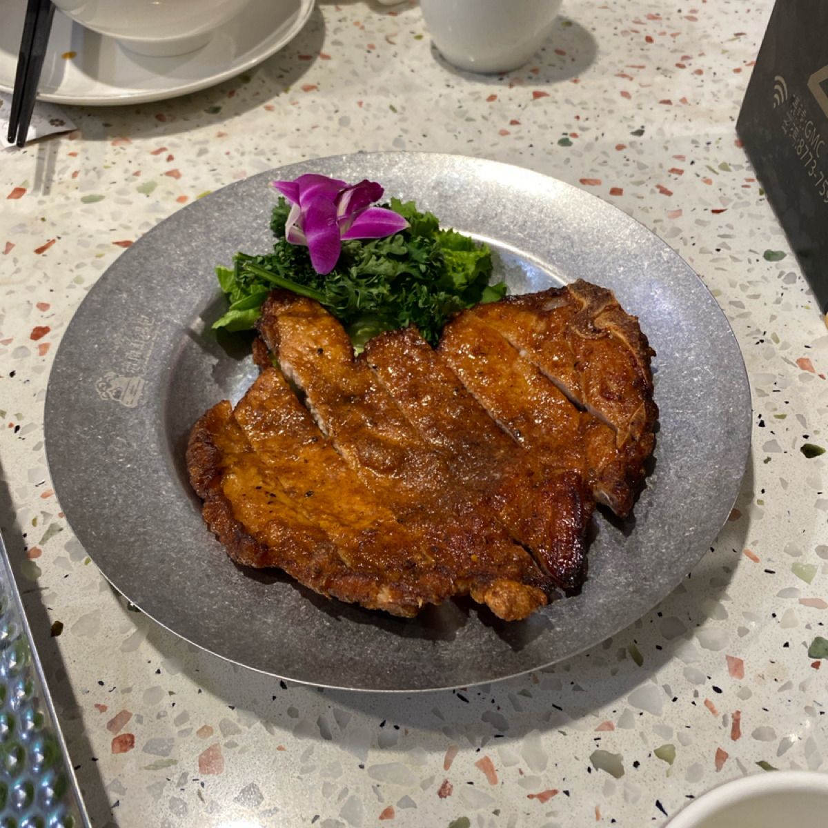 Meal image of 濟南鮮湯包 總店: 炸排骨 shot by wei