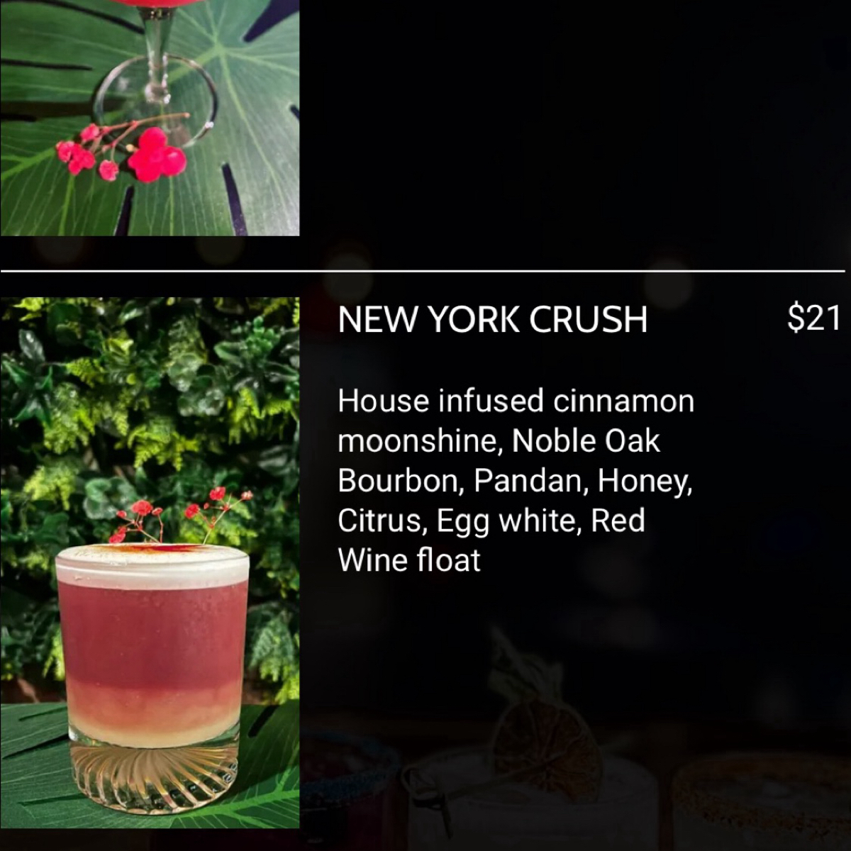 Menu image of Surf Bar Waikiki:  shot by Yo