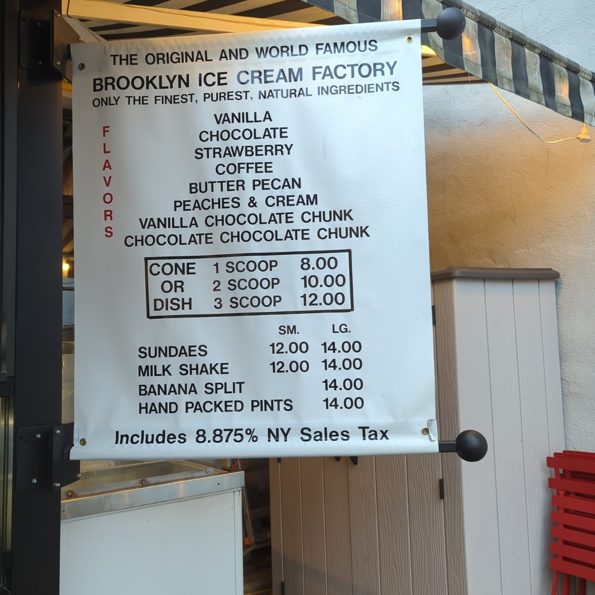 Menu image of Brooklyn Ice Cream Factory:  shot by Geonamiable