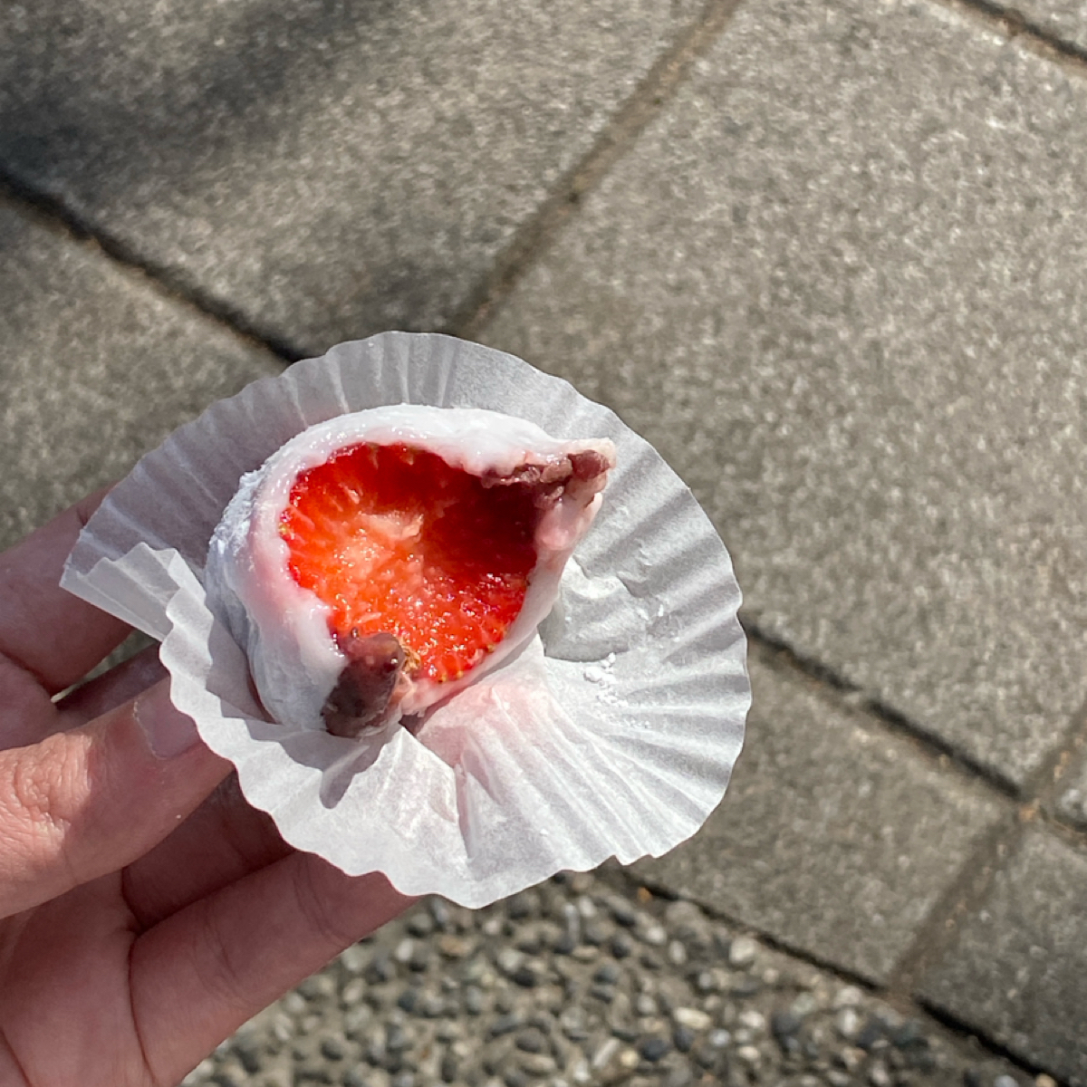路力草莓大福 のレストランの写真：每顆的草莓都很飽滿 by阿鈴s食 