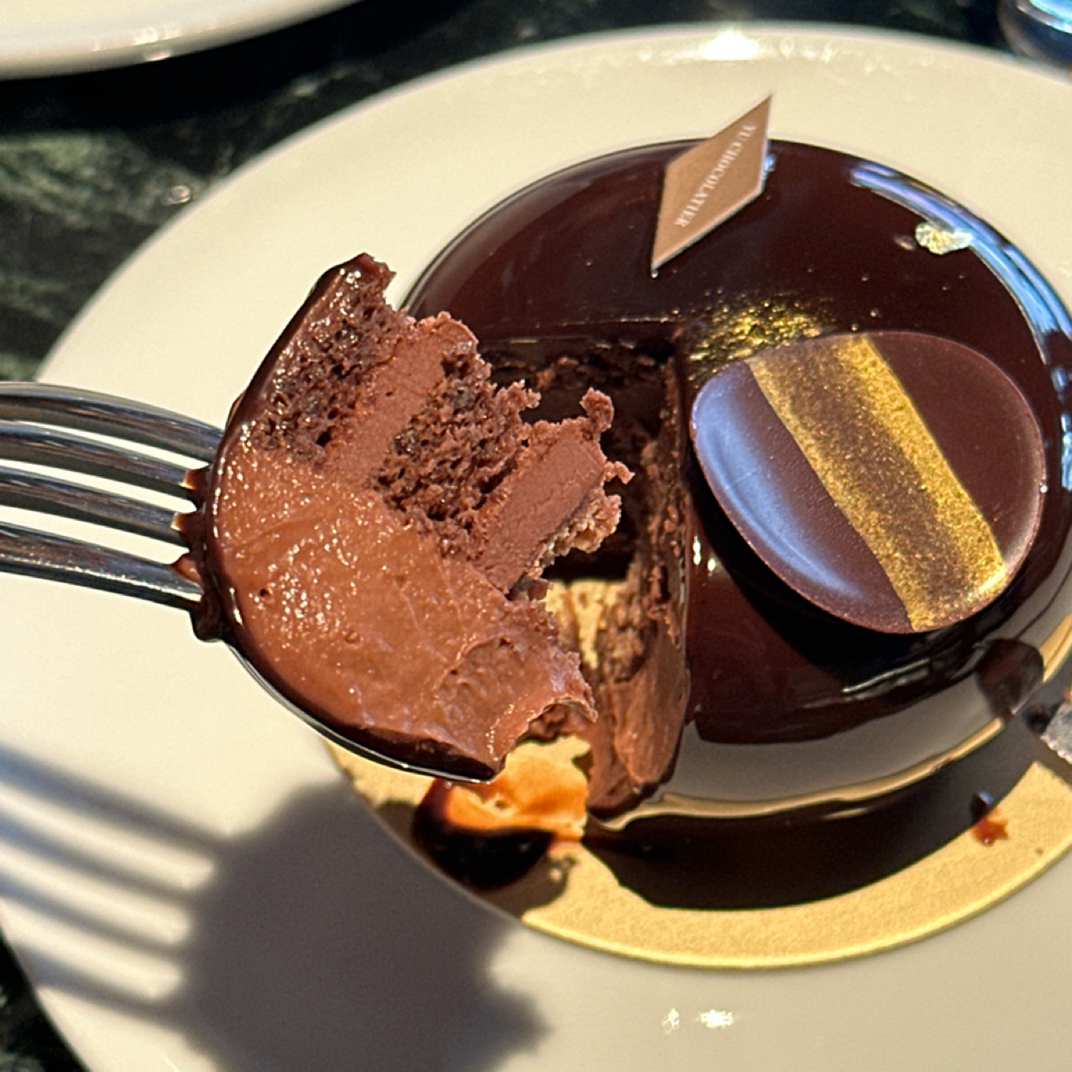畬室法式巧克力甜點創作 YU CHOCOLATIER 的餐點圖片： 由Luna一枚小吃貨 拍攝