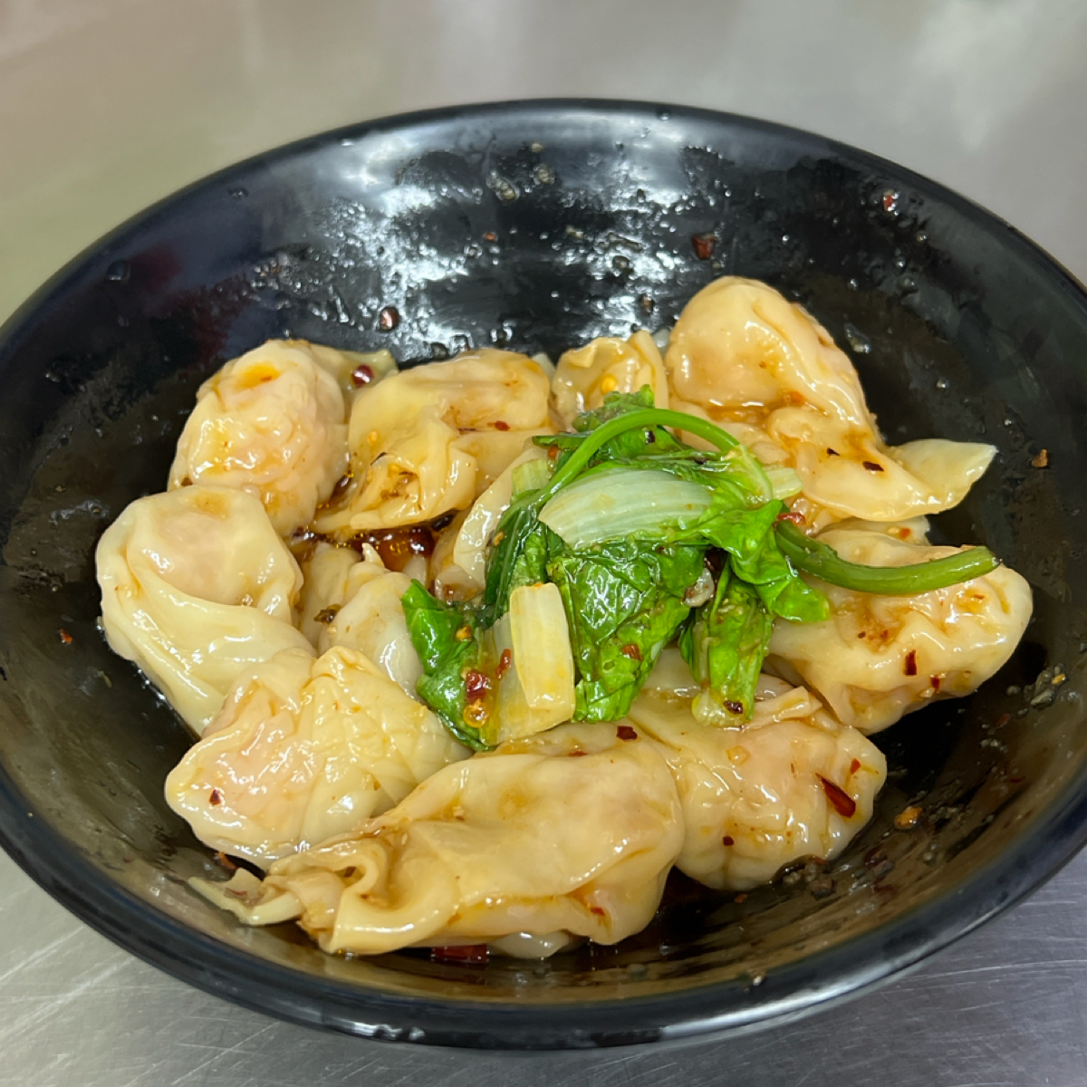東引小吃店 のレストランの写真：紅油抄手（大） bychia 