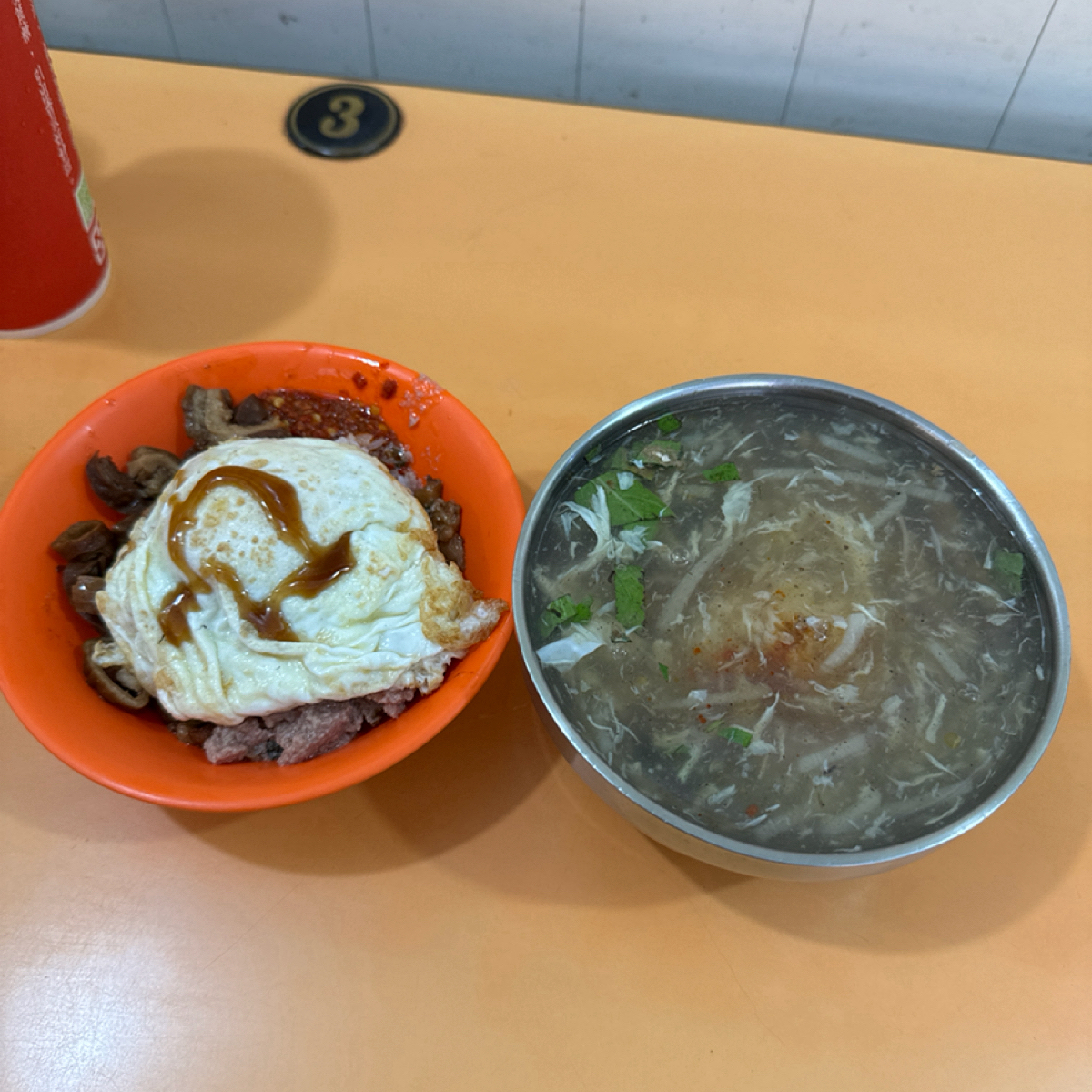 Meal image of 盧杯杯大腸滷肉飯早午餐:  shot by Ana
