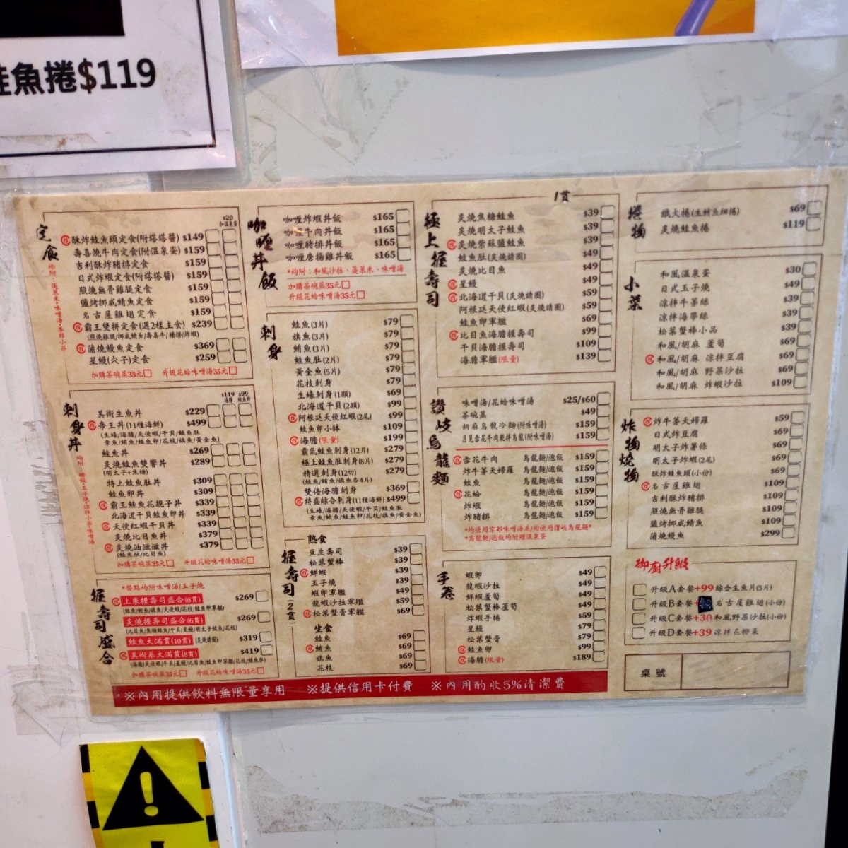 美術系壽司 台北民權店 のメニューの写真：🐾 Menu by臉書搜尋花貴賓皮蛋 
