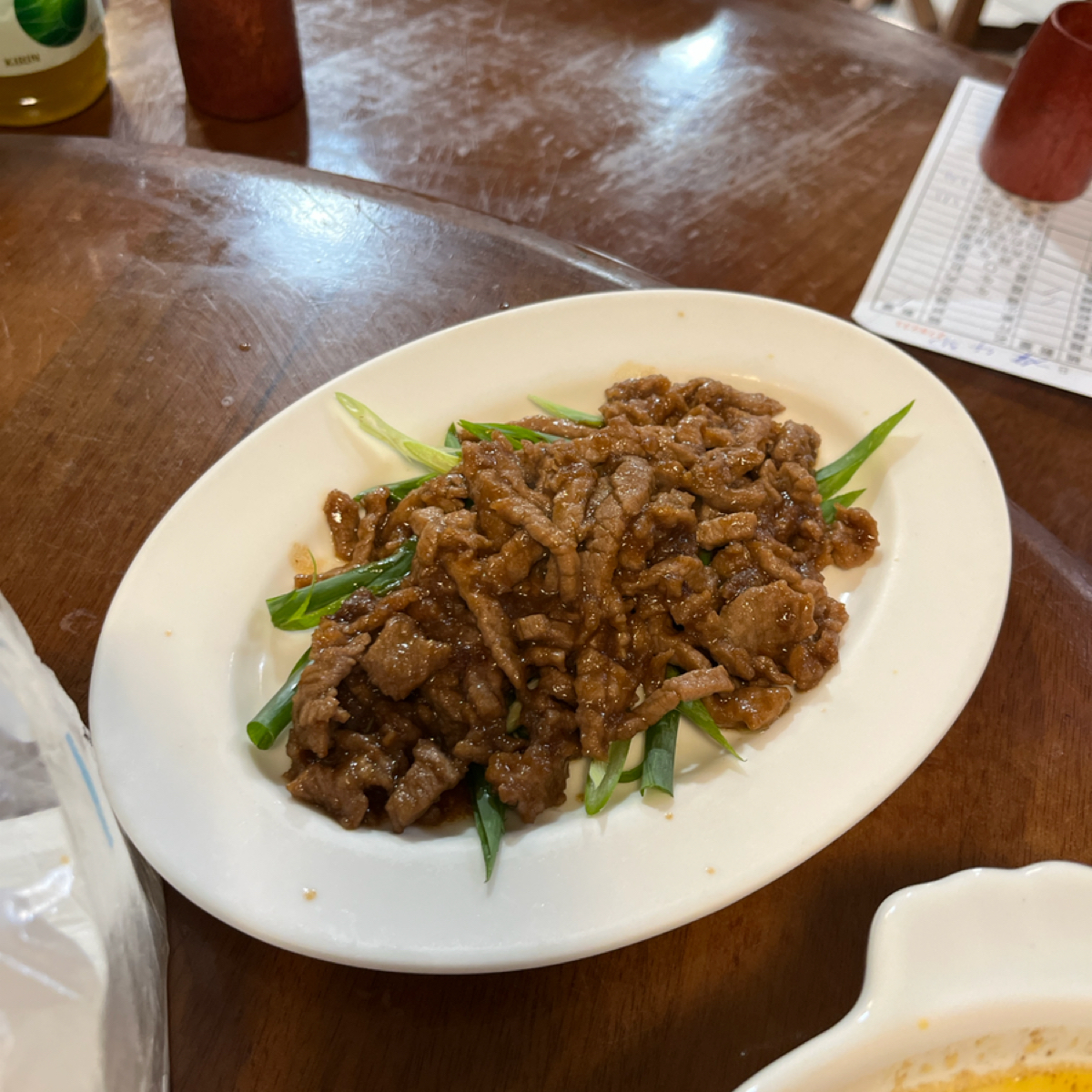 Meal image of 清真中國牛肉麵食館: 京醬肉絲(牛肉) shot by 大胃小張
