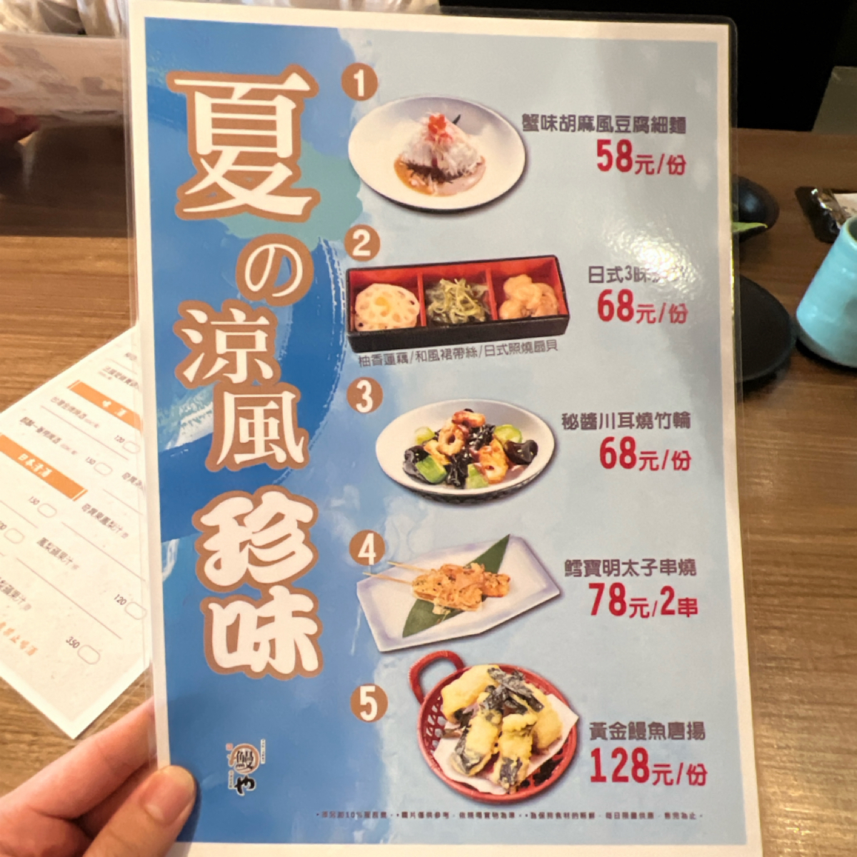 大江戶町 鰻屋 公益店 的菜單圖片： 由Kevin 拍攝