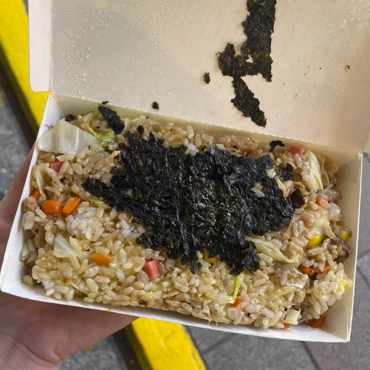 素之舖 の雰囲気の写真：外帶 起司炒飯 by沛 