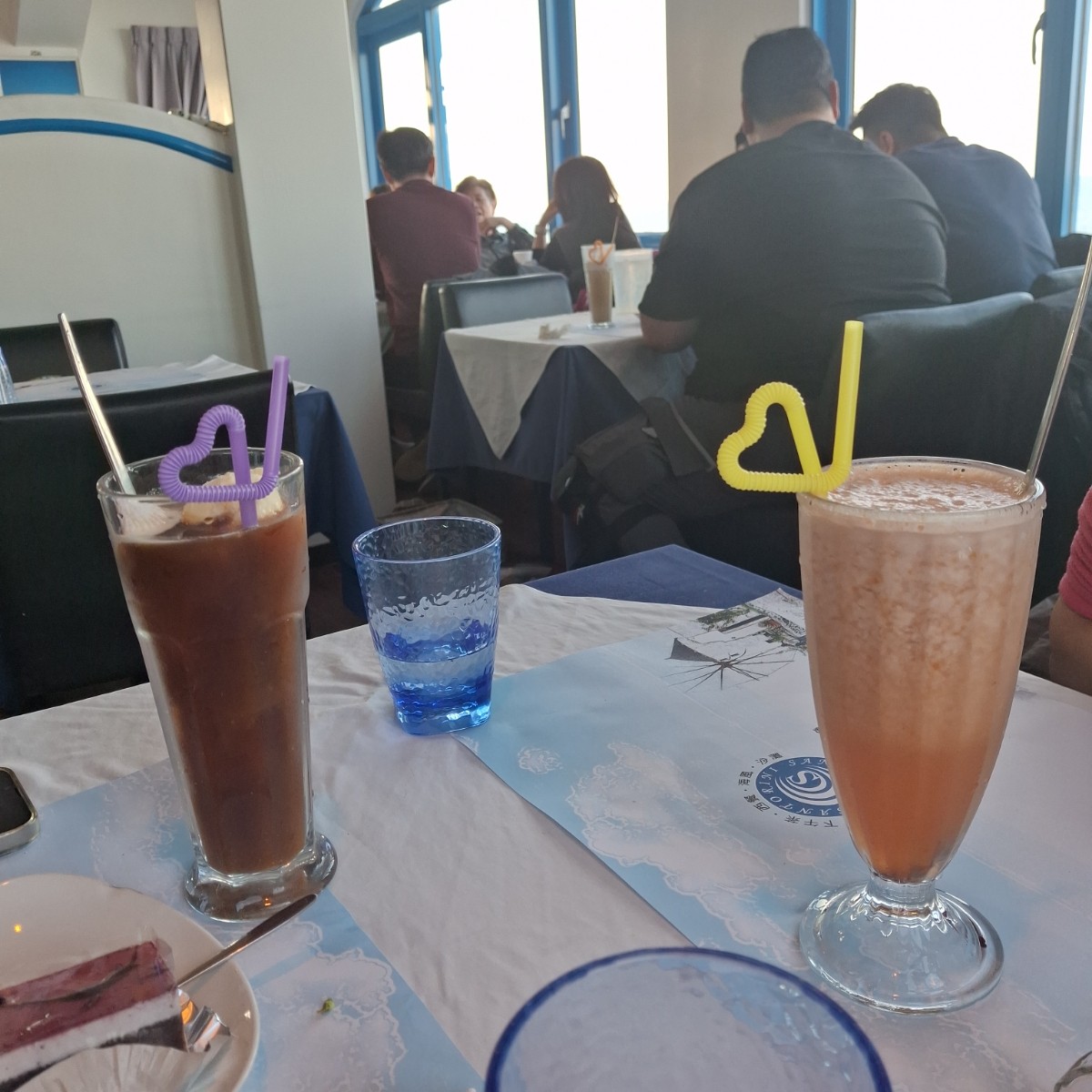 聖托里尼海景餐廳 的餐點圖片：朋朋的飲料 由美食肥之豬 拍攝