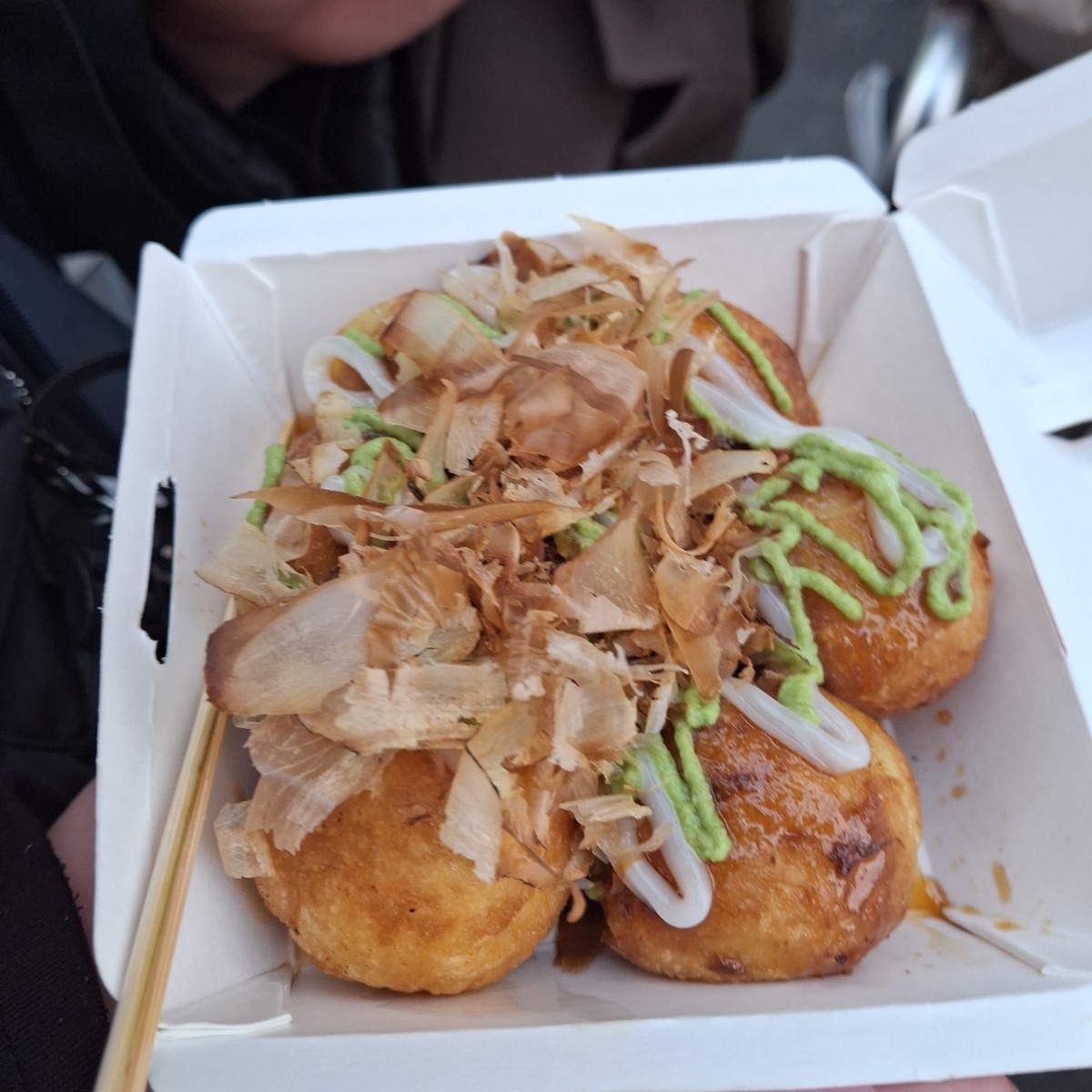 Meal image of momo章魚燒(ももたこやき)｜攤號：1162 羅東夜市內: 7顆章魚燒60元 shot by 美食肥之豬
