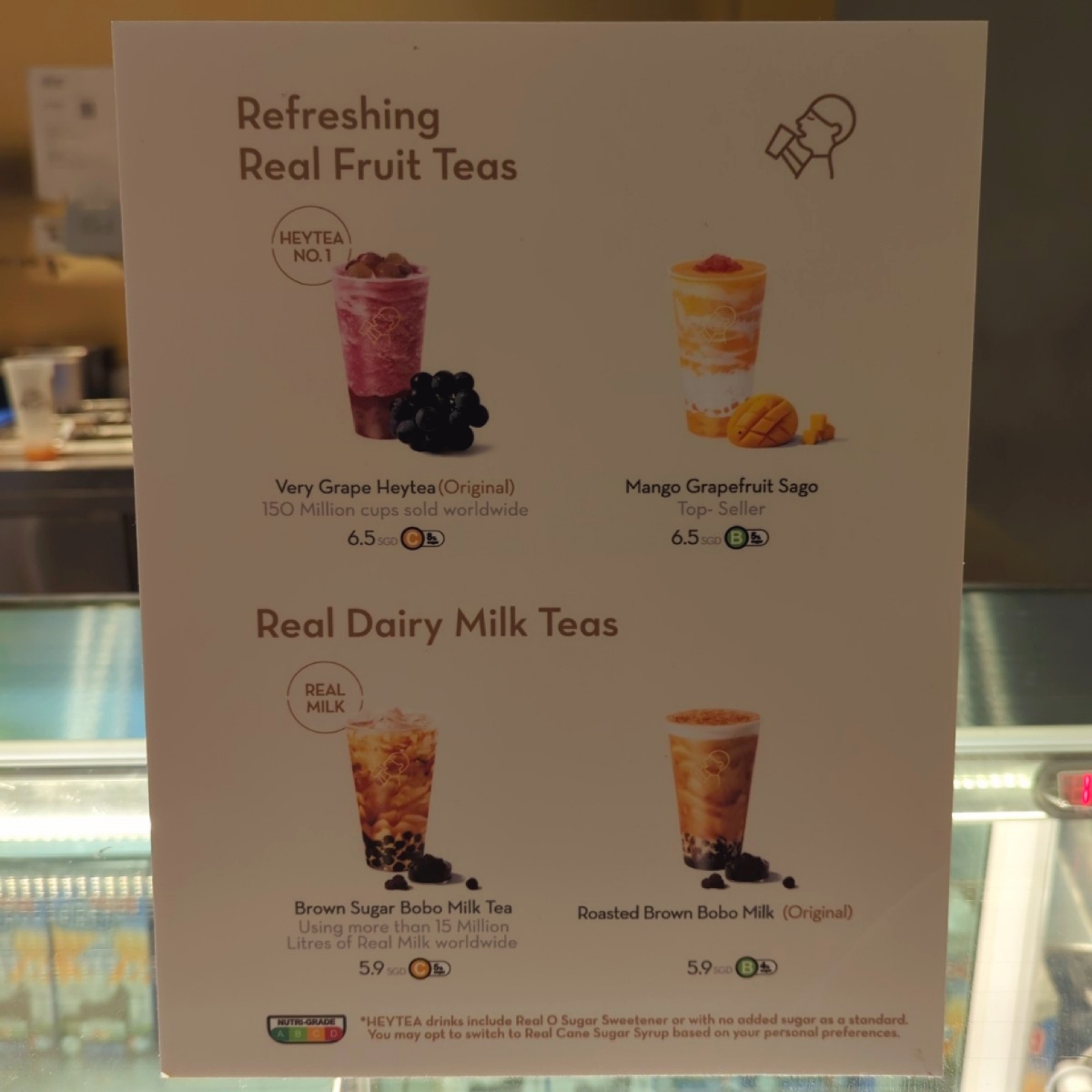 Menu image of HEYTEA @Westgate:  shot by Y2L