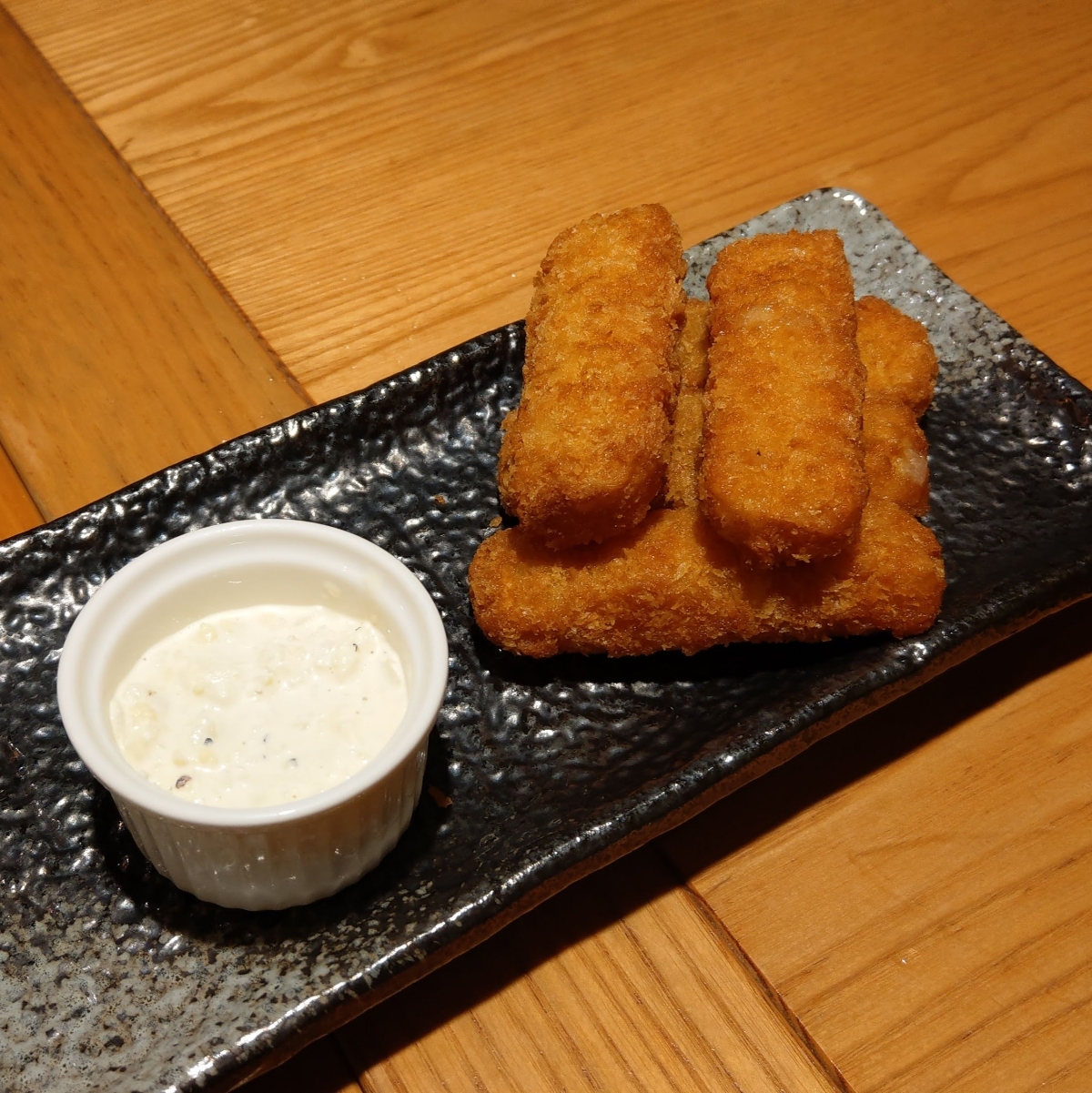 山本漢堡排 のレストランの写真：A套餐+$219
$180的炸鱈魚條+特選飲品1 byIN老師 