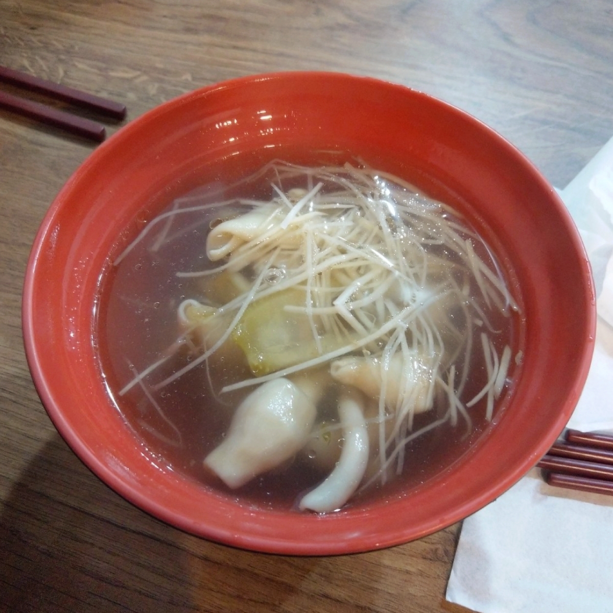 Meal image of 建弘雞肉飯 忠孝店: 土鴨腸湯 $60 shot by IN老師