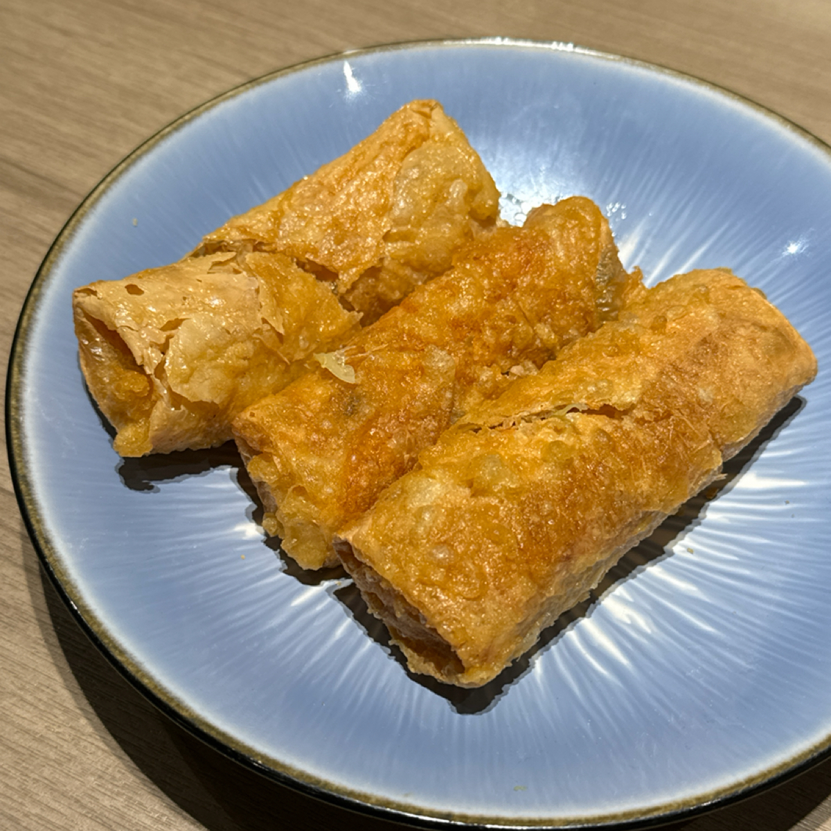 Meal image of 華漾 Dim Sum 忠泰店: 香茜腐皮捲（$188） shot by Ana