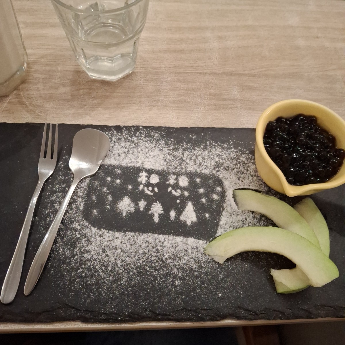 想想微韓輕食 のレストランの写真：甜點的糖分不高，很適合不喜歡吃太甜的人。 by美食肥之豬 