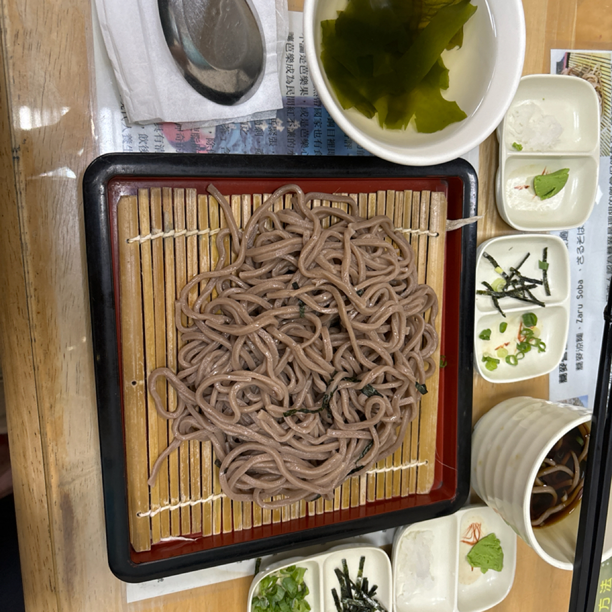 Meal image of 阿益蕎麥涼麵綠藻麵:  shot by Cerlin