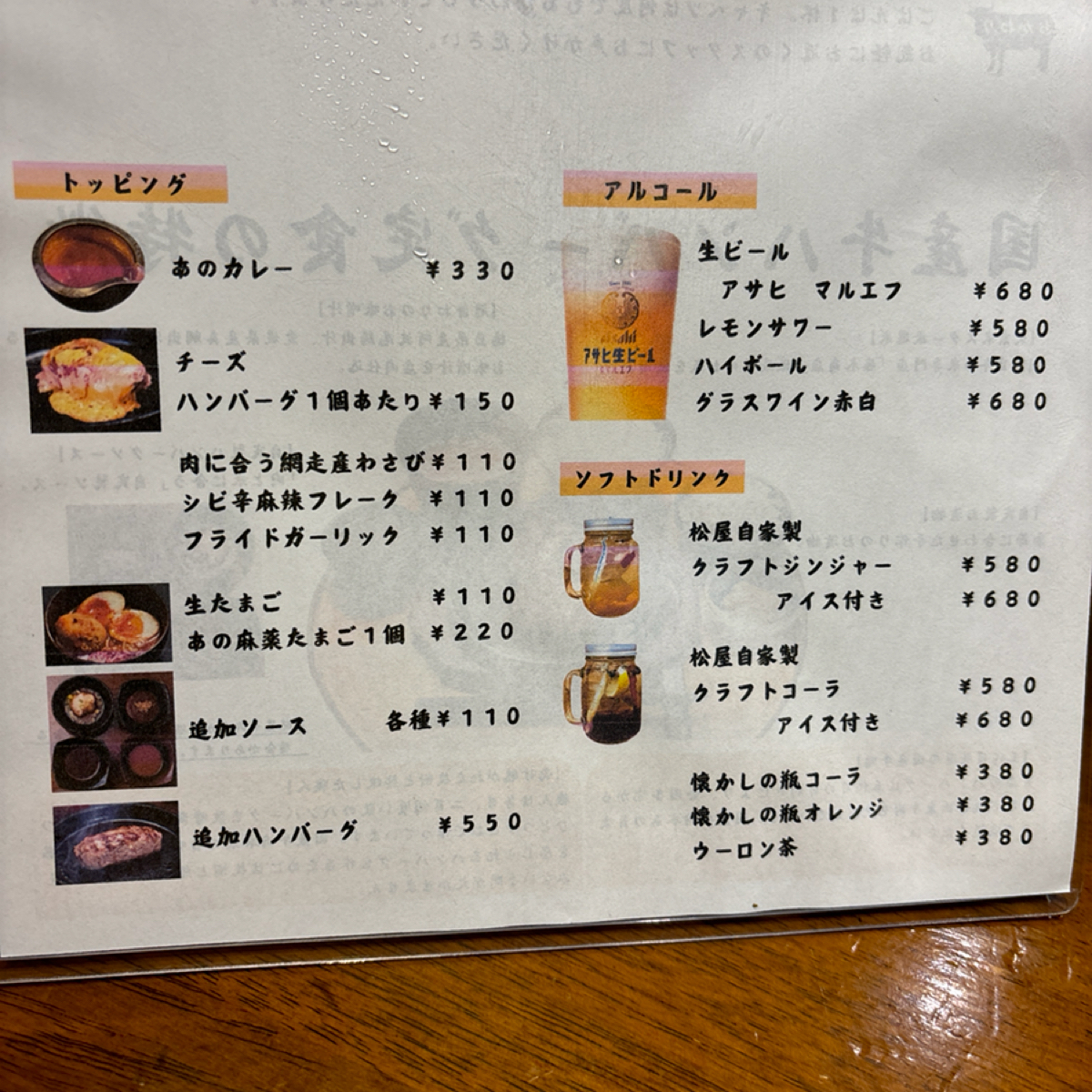 松屋屋精肉店 東京都 千代田區 外神田 的菜單圖片：好喝 由2QT2BSTR8 拍攝