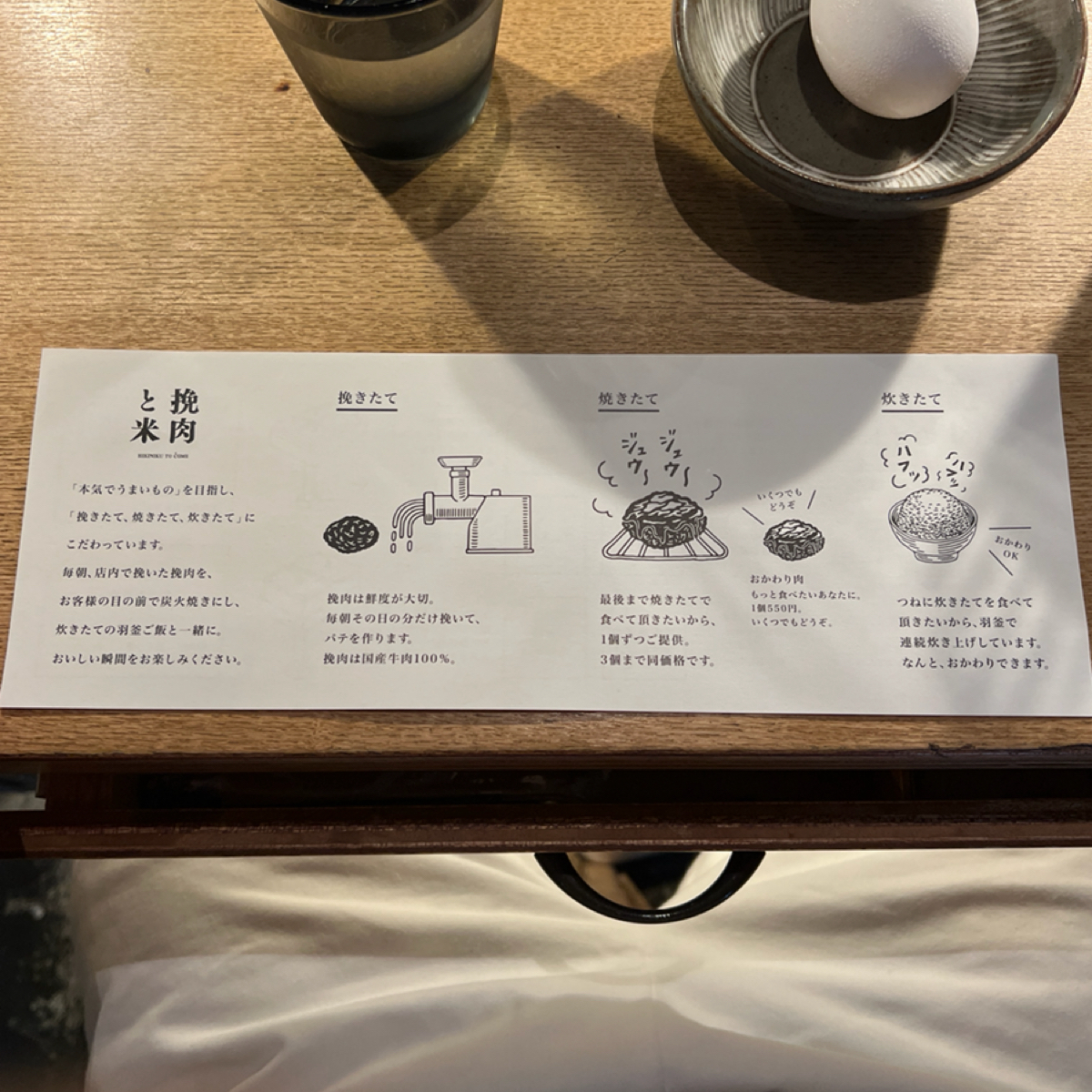 挽肉と米 渋谷店 のメニューの写真： byLESTER 