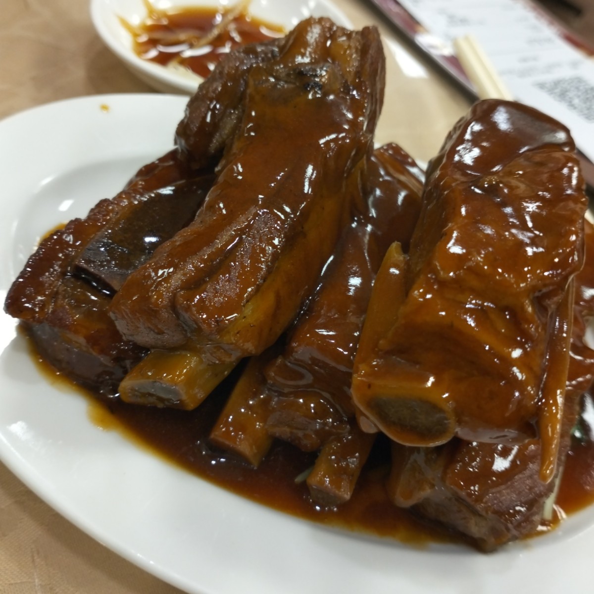 Menu image of 沁園春 創始店: 無錫肉骨頭每來必點 shot by Sammi