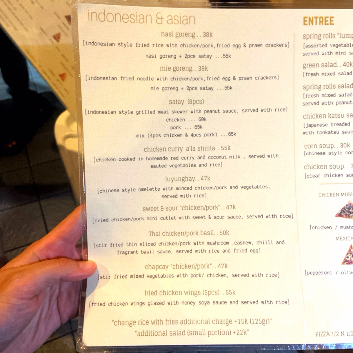 Menu image of Shinta Warung:  shot by 每個人都在找他的貓