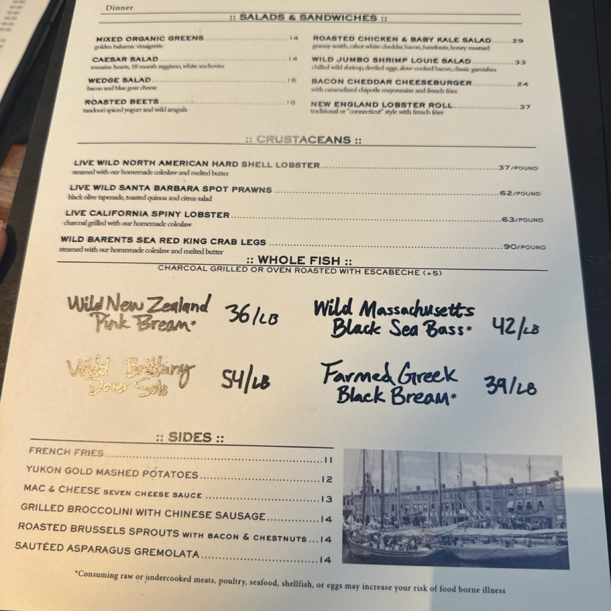 Menu image of Water Grill:  shot by DeniseWang