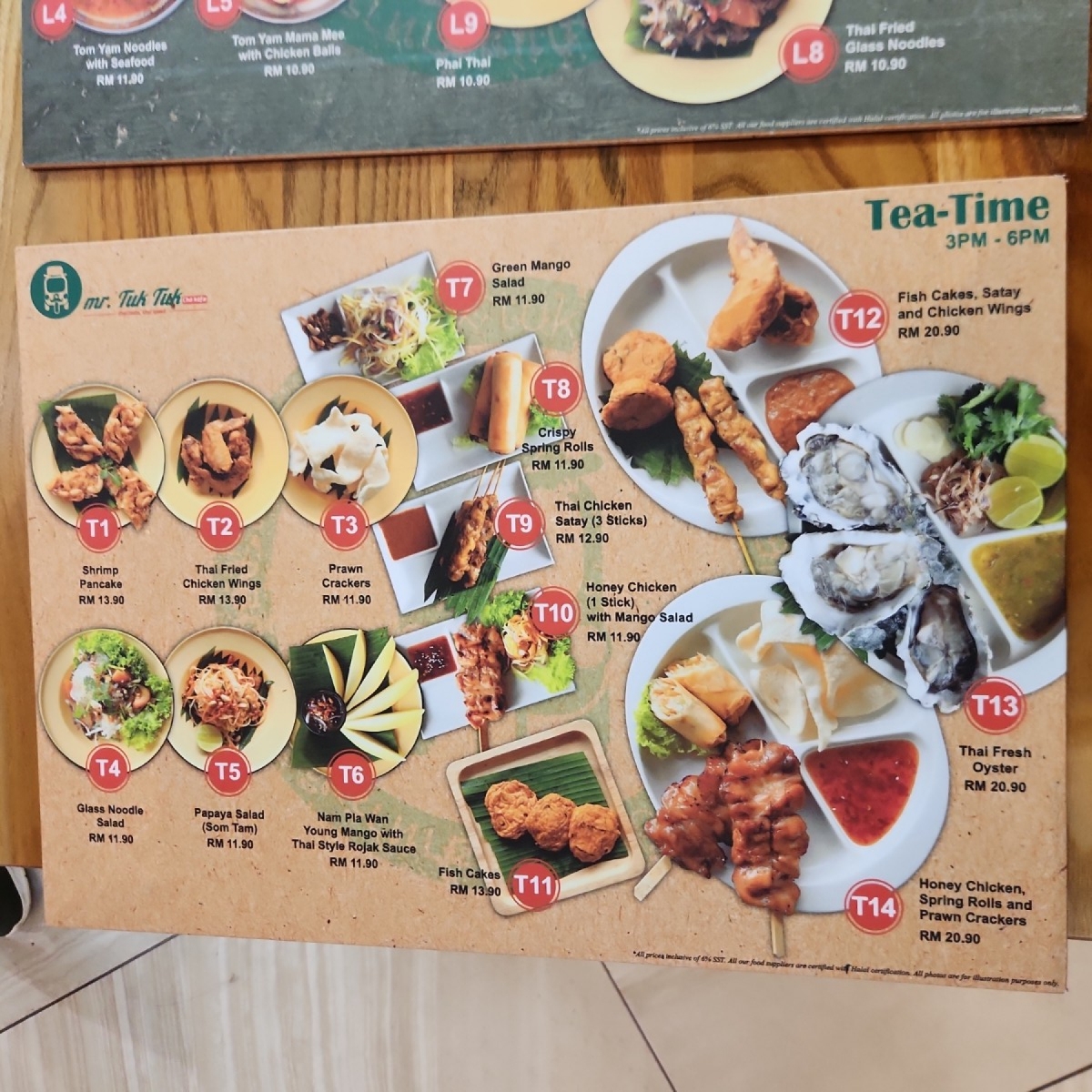 Menu image of Mr Tuk Tuk @ Tropicana Gardens Mall:  shot by blacktaiko