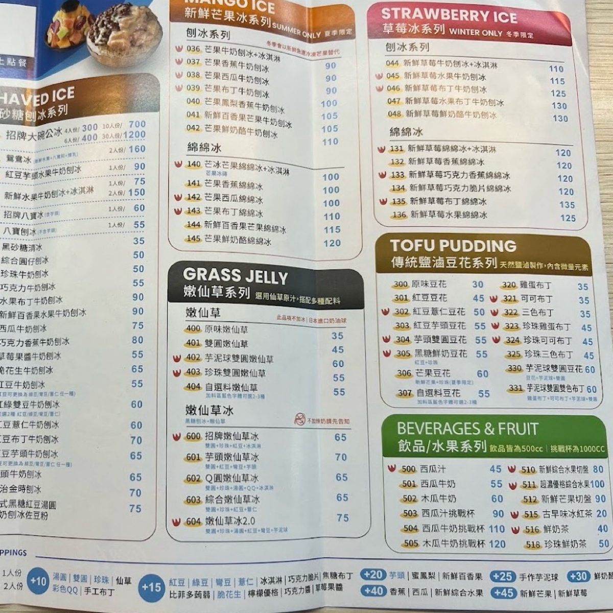 大碗公冰品 林園店 的菜單圖片： 由LESTER 拍攝