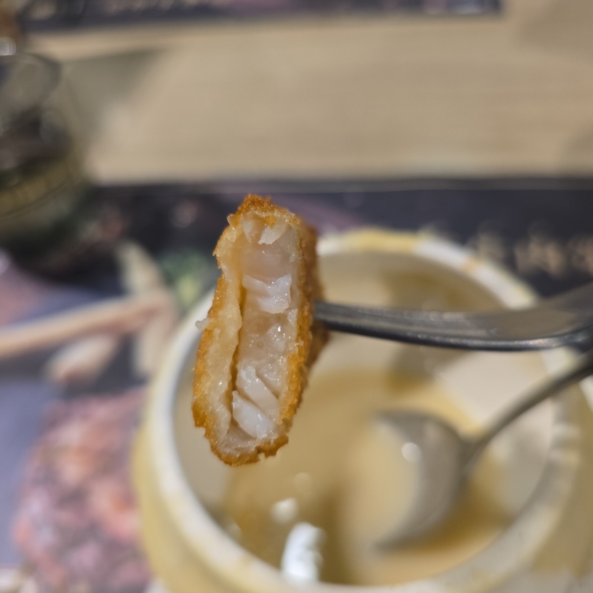 Meal image of 瀧厚炙燒熟成牛排 台北南港店: 魚柳條近照 shot by 永遠的新手