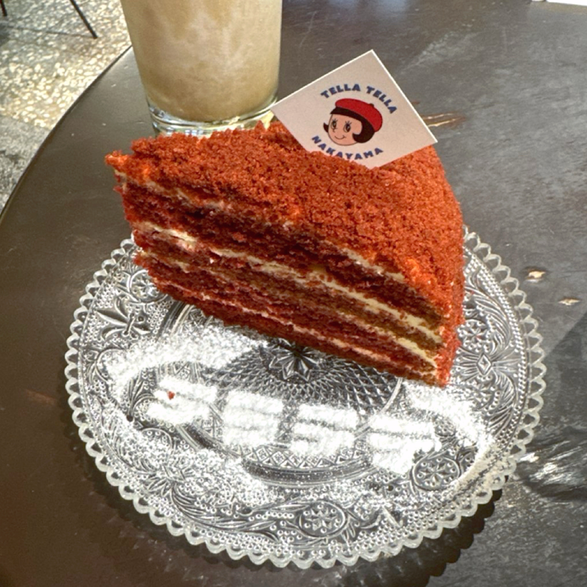 Meal image of Tella Tella Cafe: 紅絲絨蛋糕，口感濕潤有層次 shot by Jacker