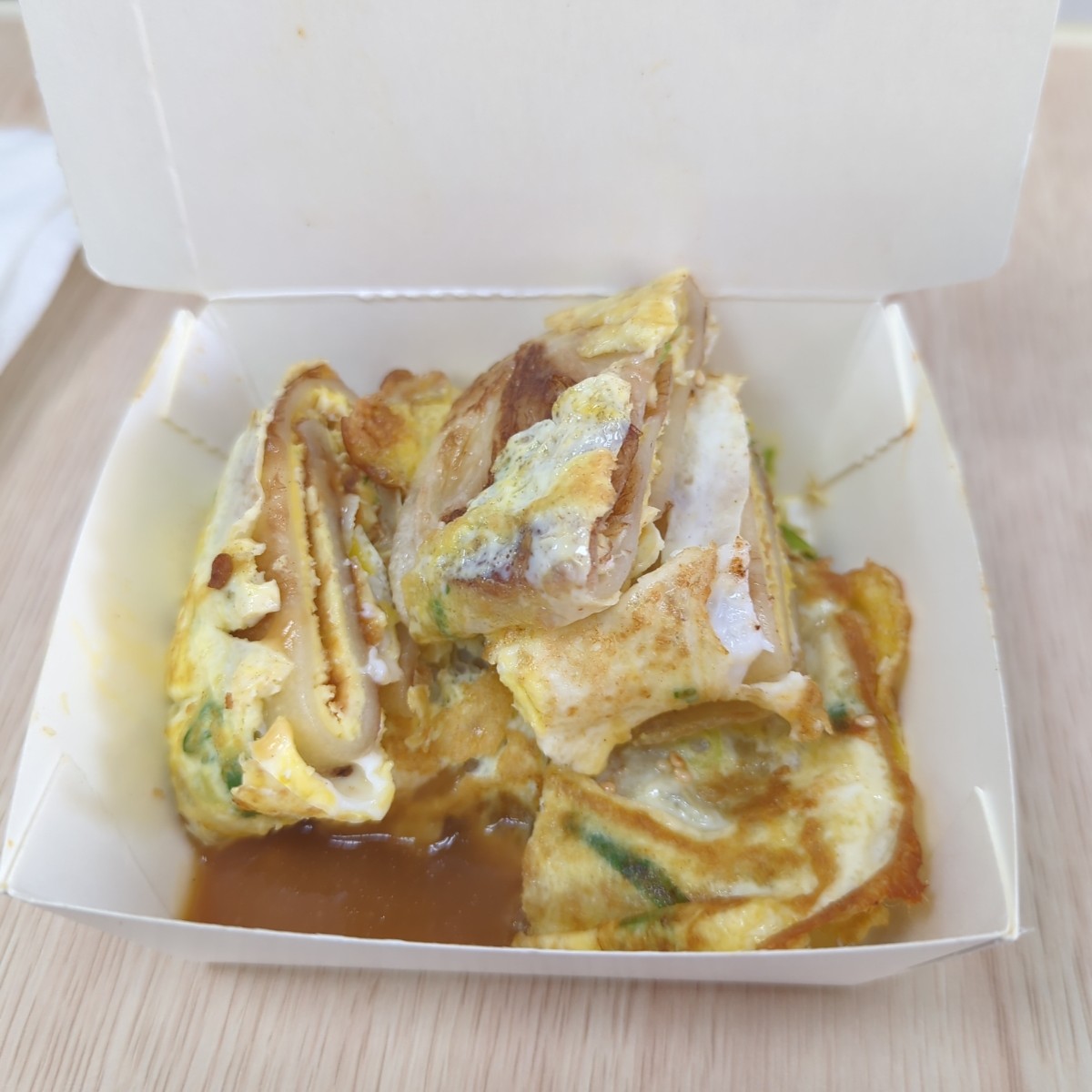 秦小姐豆漿店 的餐點圖片：雙蛋蛋餅$50 由KerKer 拍攝