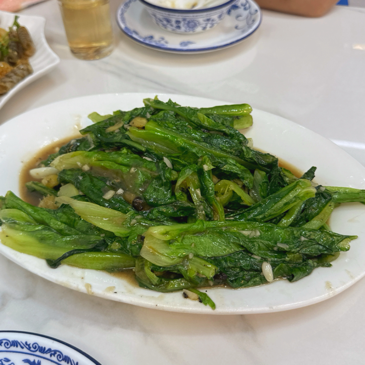 Meal image of 容桂干逼排骨饭: 青菜 shot by 不能被老婆發現