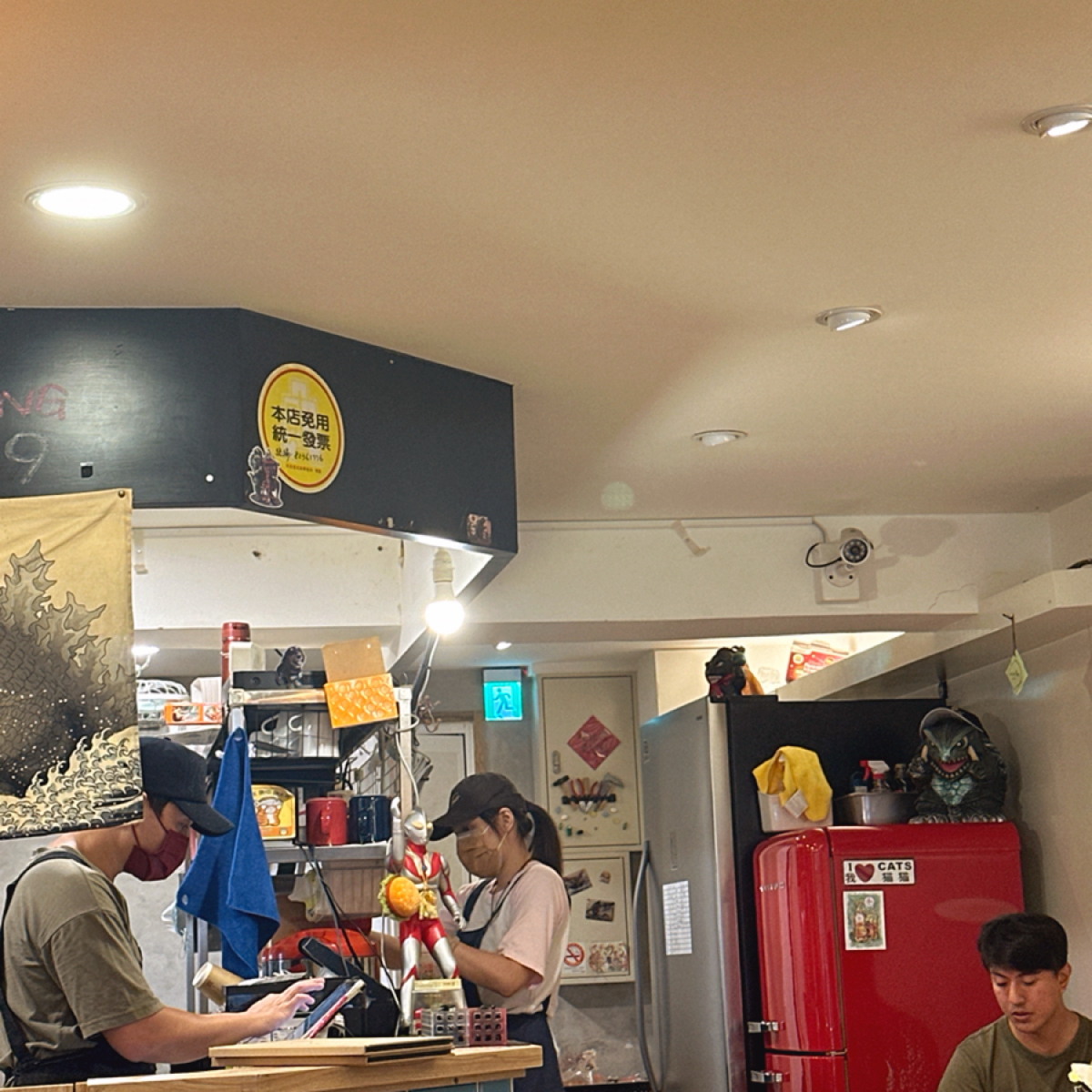 原昇行 の雰囲気の写真：店家廚房 by草莓肉鬆蛋吐司 