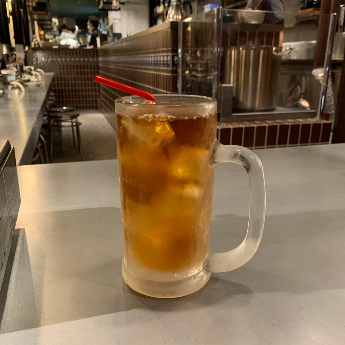 Meal image of 焼肉ホルモン　黒野 なんば店: 烏龍茶 shot by shoko