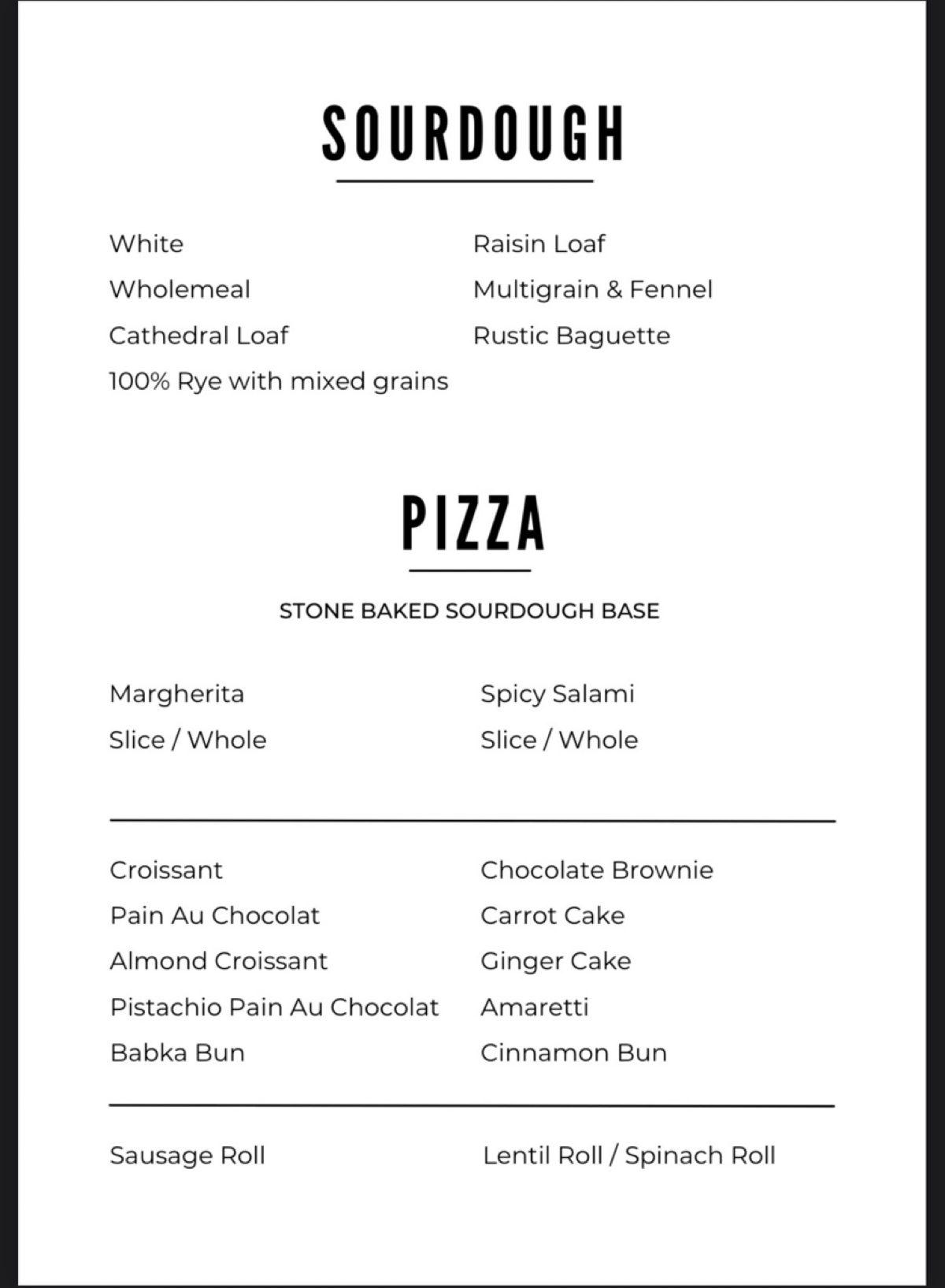 Menu image of Bread Ahead:  shot by 每個人都在找他的貓