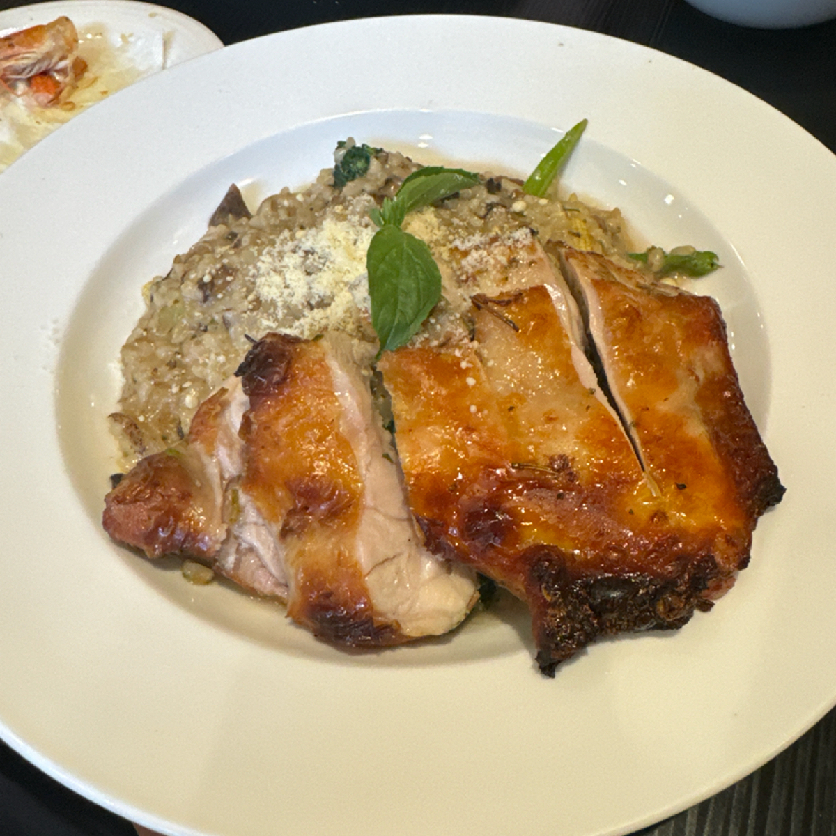 Meal image of 王子 廚義: 腿排青醬燉飯 shot by 食、動、健康