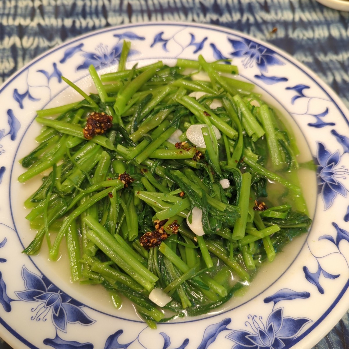 雲南小館 のレストランの写真：🥬清炒空心菜 $100
因為是清炒空心菜，清淡的調味恰到好處，如果覺得覺得口味比較淡的話可以家一些 by美食玩很大 