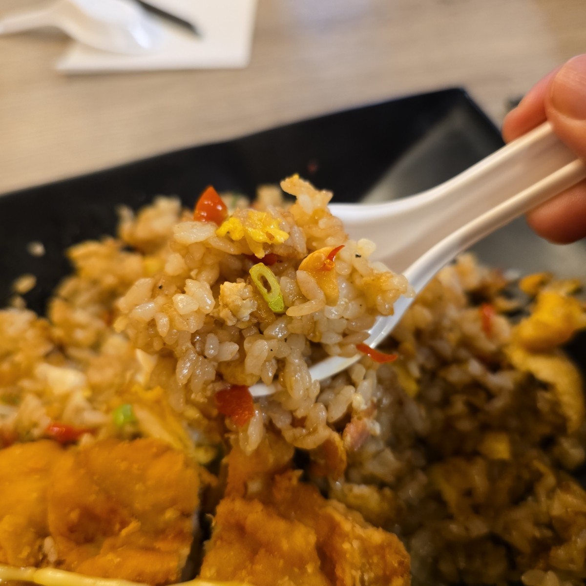 尼好早午餐 中壢中原店 のレストランの写真：炒飯近照 by永遠的新手 