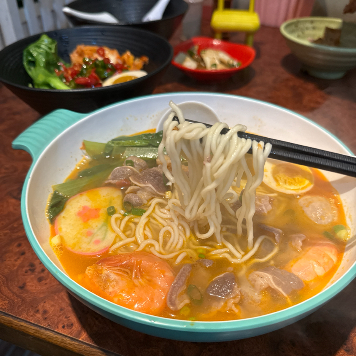 天下麵食館 的菜單圖片：麻辣鍋燒麵 由Jenny_u.2 拍攝