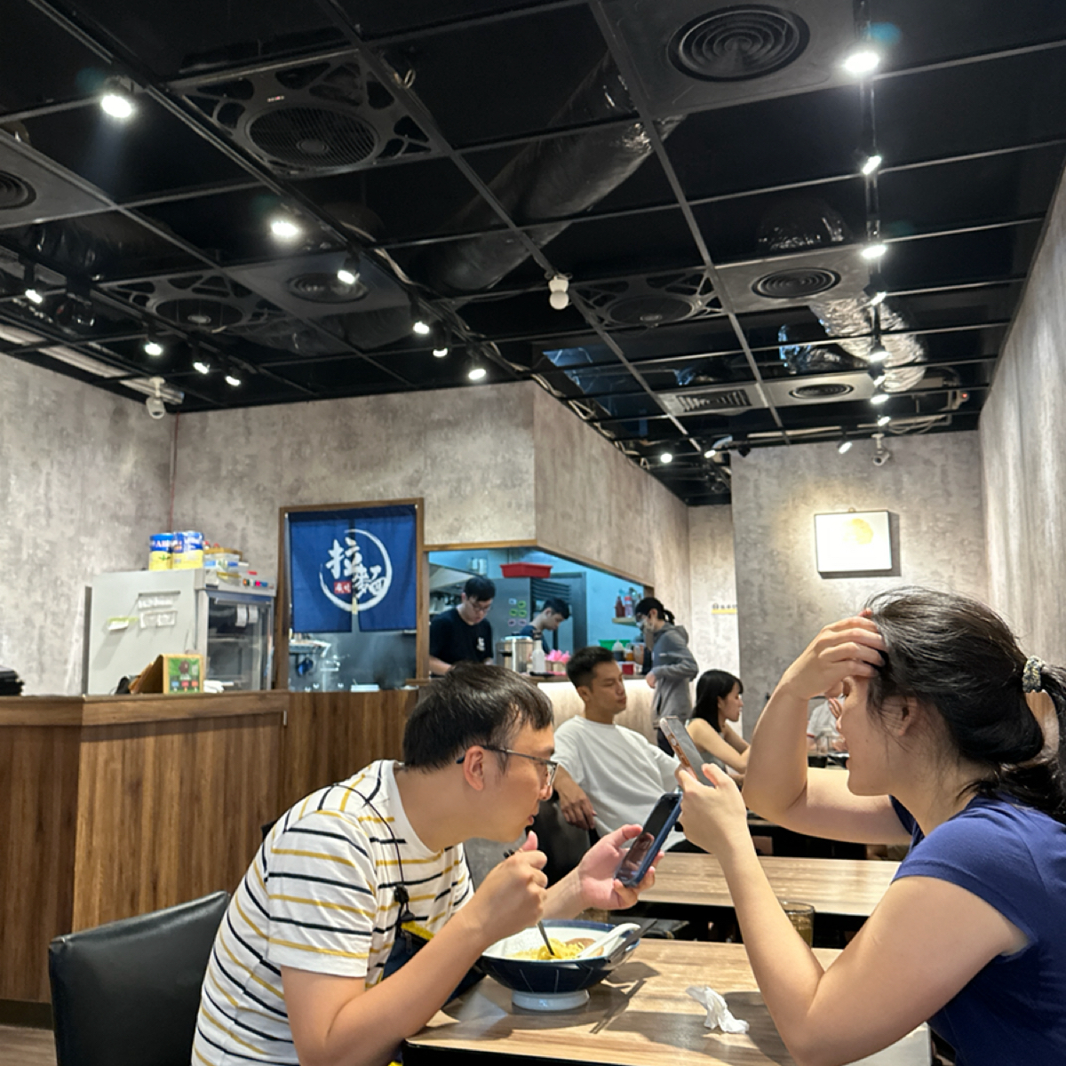 北海道炙燒拉麵 集美店 の雰囲気の写真： byYY 