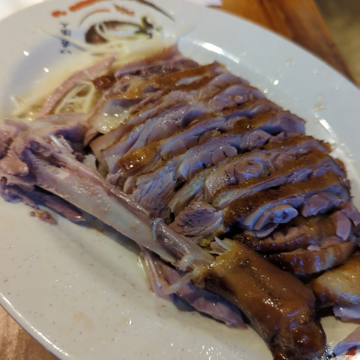 Meal image of 阿城鵝肉 土城總店: 🍖 鵝肉 (後段, 較肥嫩) (小) $320
菜單上有寫小份的話是2-4人用餐，不過我跟朋友兩 shot by 美食玩很大