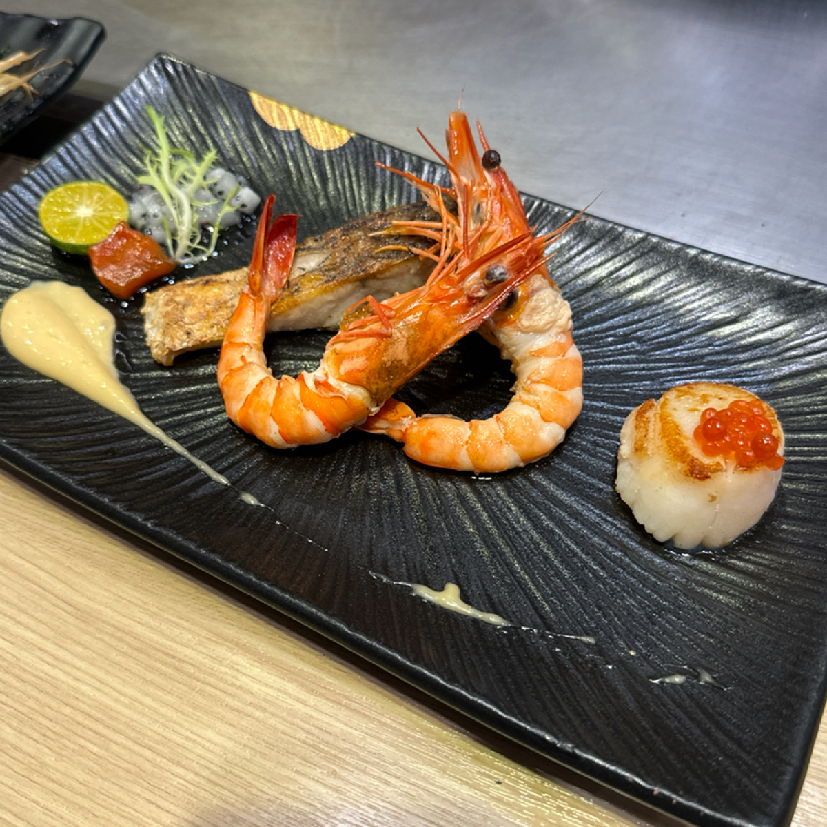 鹿島日式鐵板燒 鳳山店 のレストランの写真： by三口元 