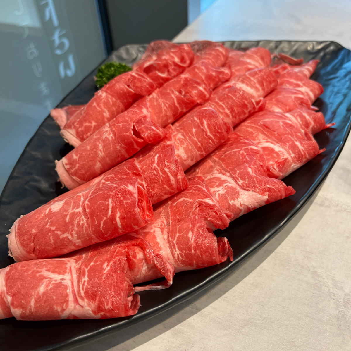 Meal image of 築間幸福鍋物 北投立功店: 牛板腱 大 真的很多 shot by 我要被當了