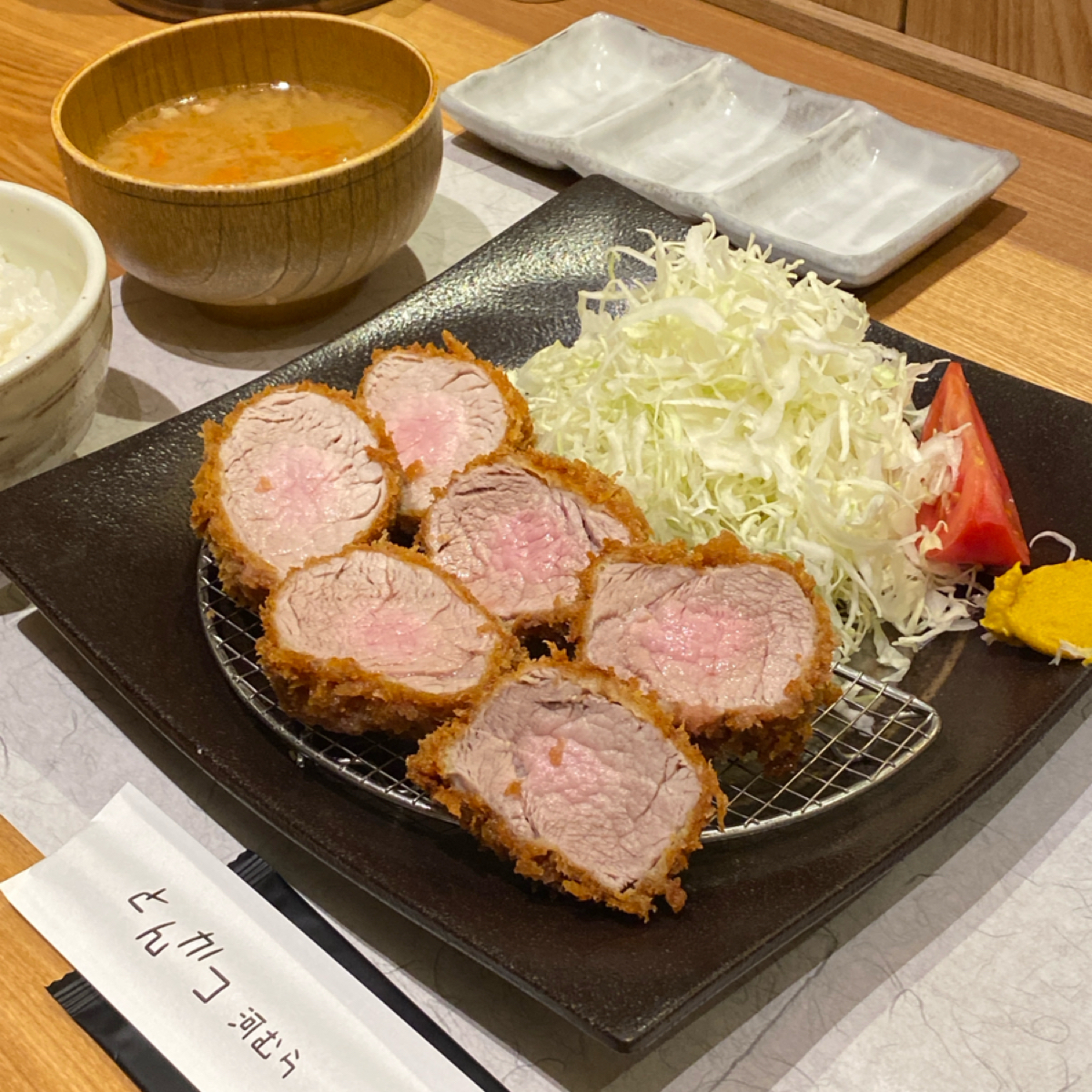 とんかつ河むら 麻布台ヒルズ店 のレストランの写真：▪️Special Pork Fillet Tonkatsu ¥3000
(Deep fried p by阿鈴s食 