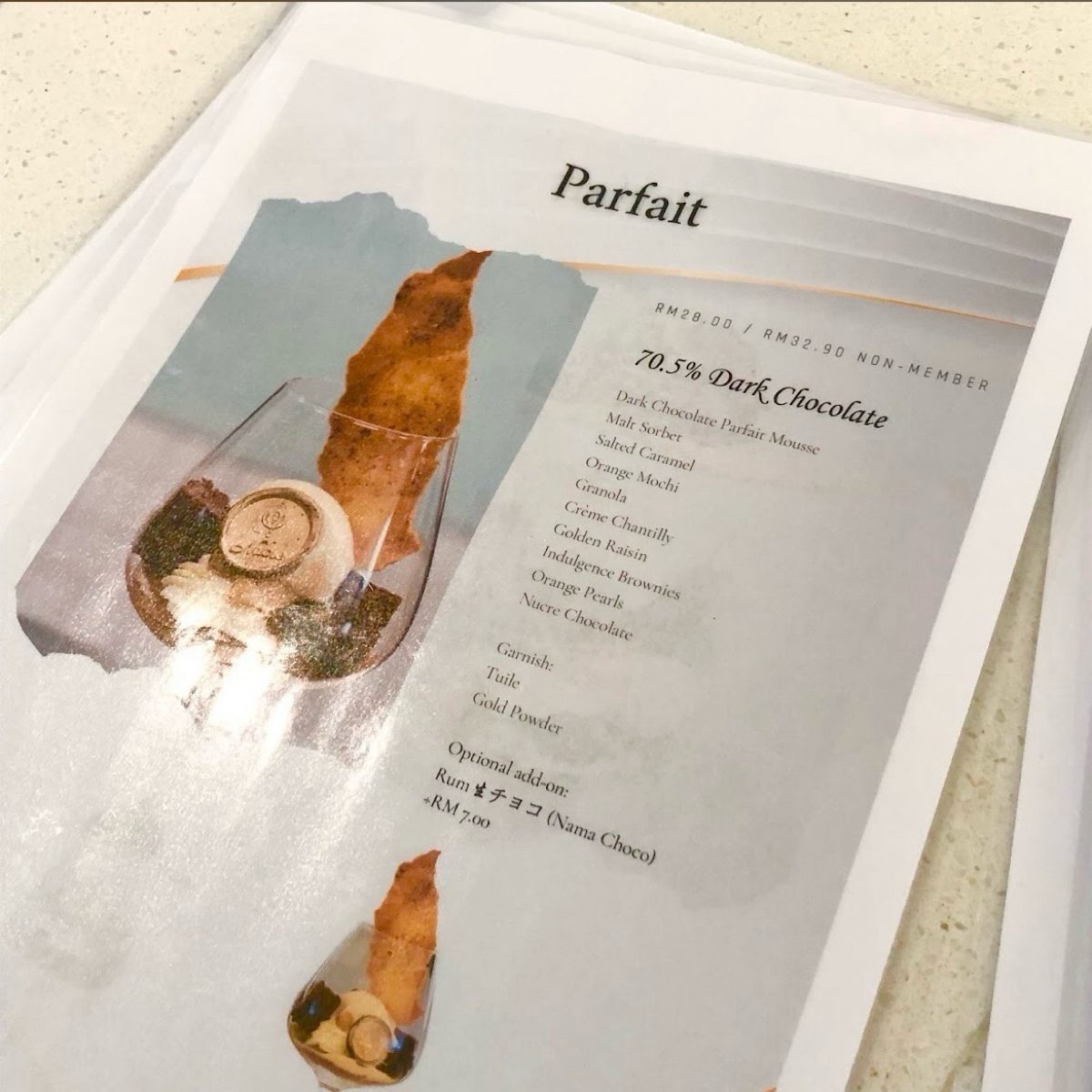 Menu image of Nucre Patisseries:  shot by Dixon